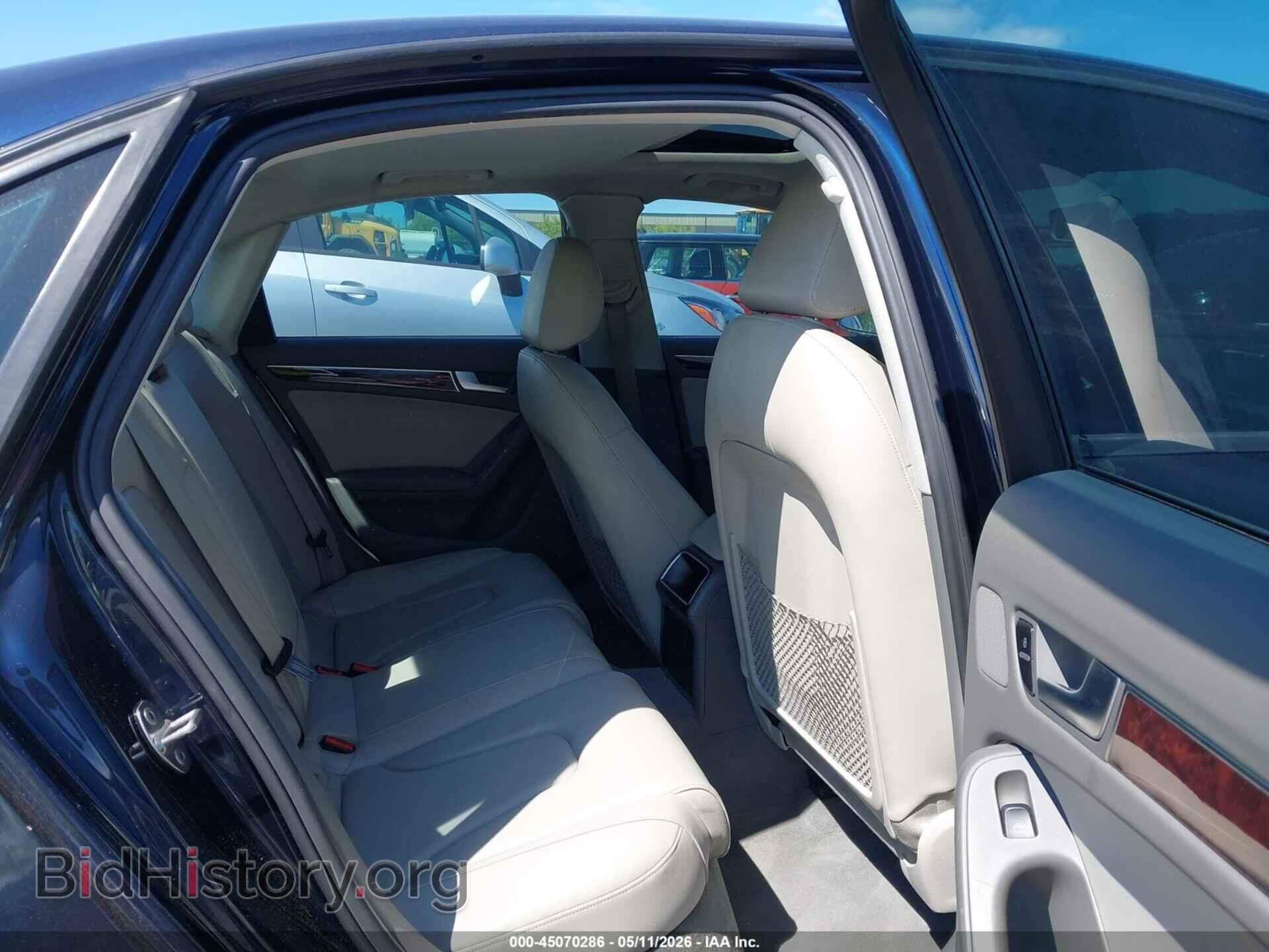 2011 AUDI A4 - VIN: WAUBFAFL2BN009056 - Фото 8