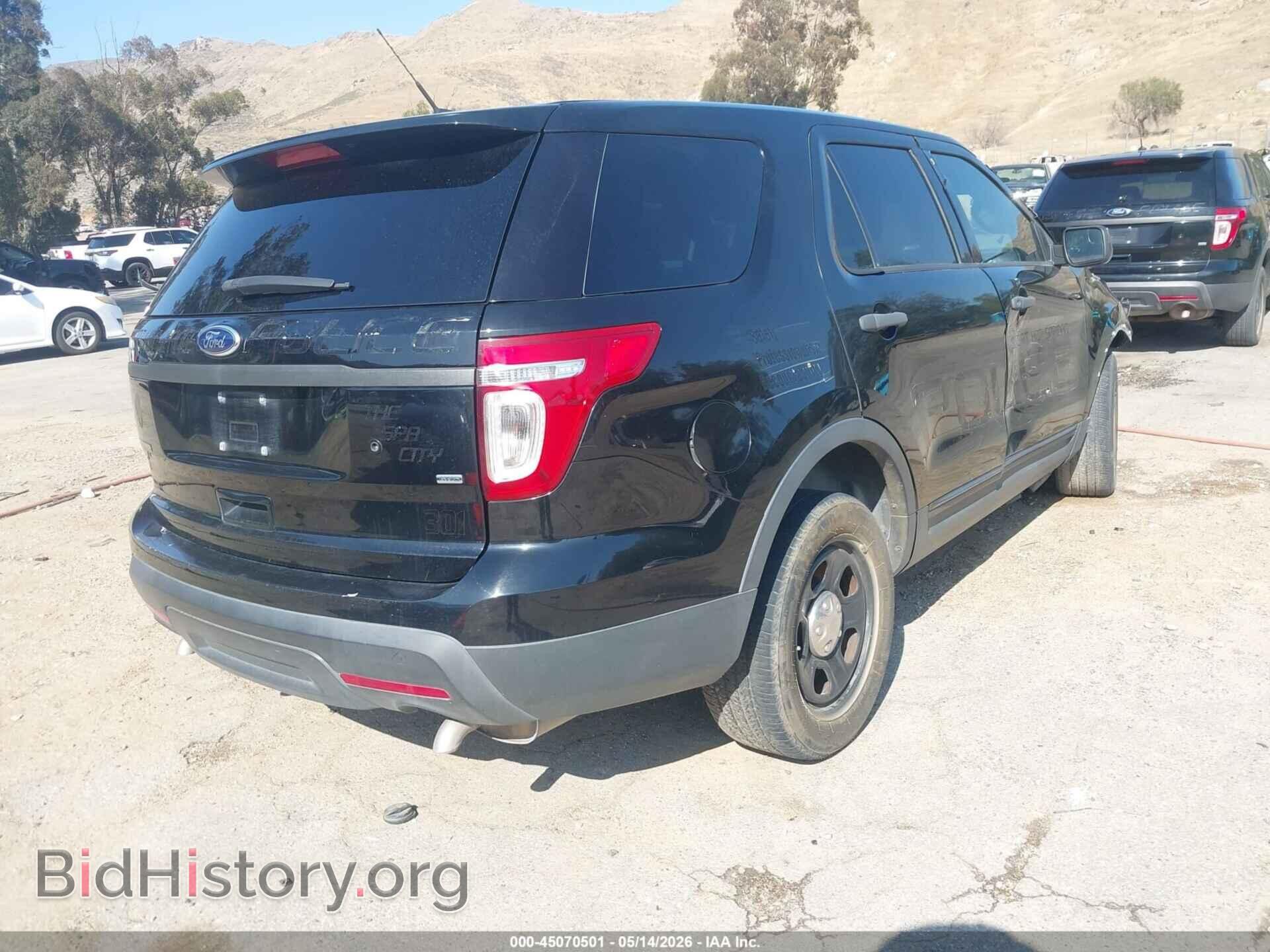 2014 FORD UTILITY POLICE INTERCEPTOR - VIN: 1FM5K8AR7EGA70827 - Фото 4
