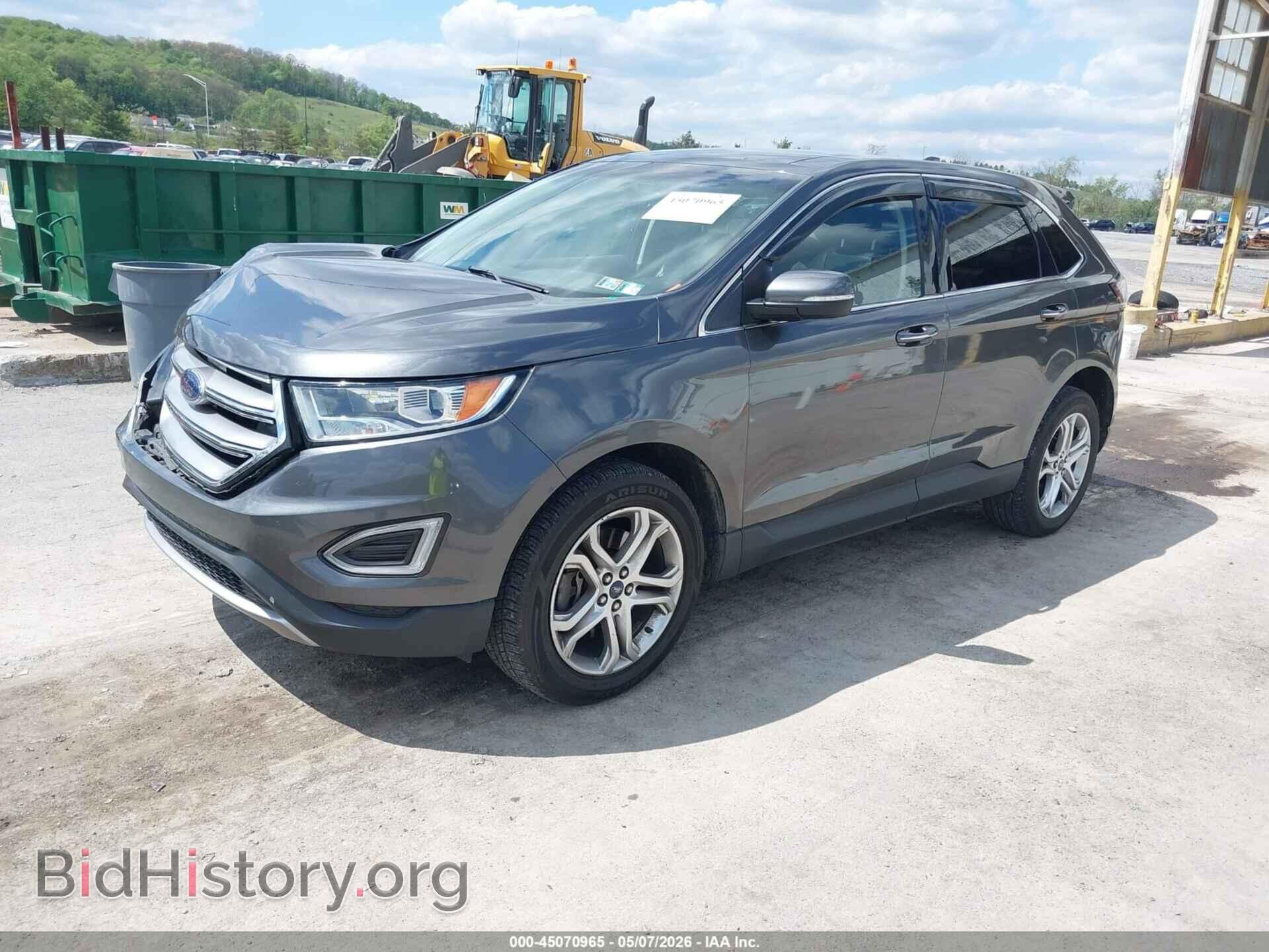 2016 FORD EDGE - VIN: 2FMPK4K96GBC64467 - Фото 2