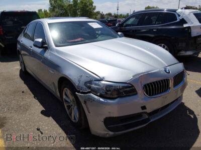 2014 BMW 528I xDrive, серебристый — VIN WBA5A7C55ED618804, IAAI