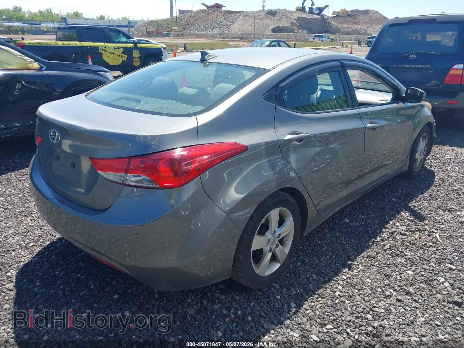 2012 HYUNDAI ELANTRA - VIN: 5NPDH4AE3CH131510 - Фото 4