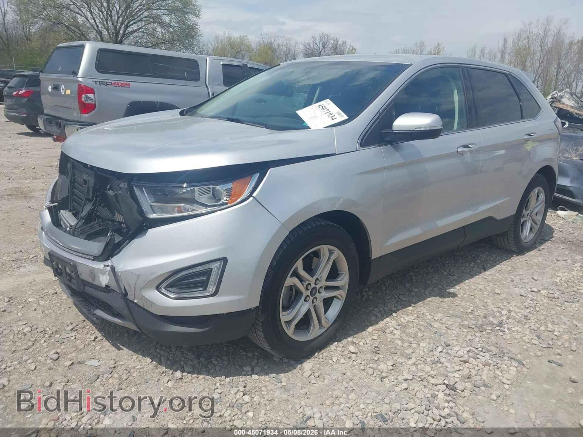 2018 FORD EDGE - VIN: 2FMPK4K91JBB74859 - Фото 2
