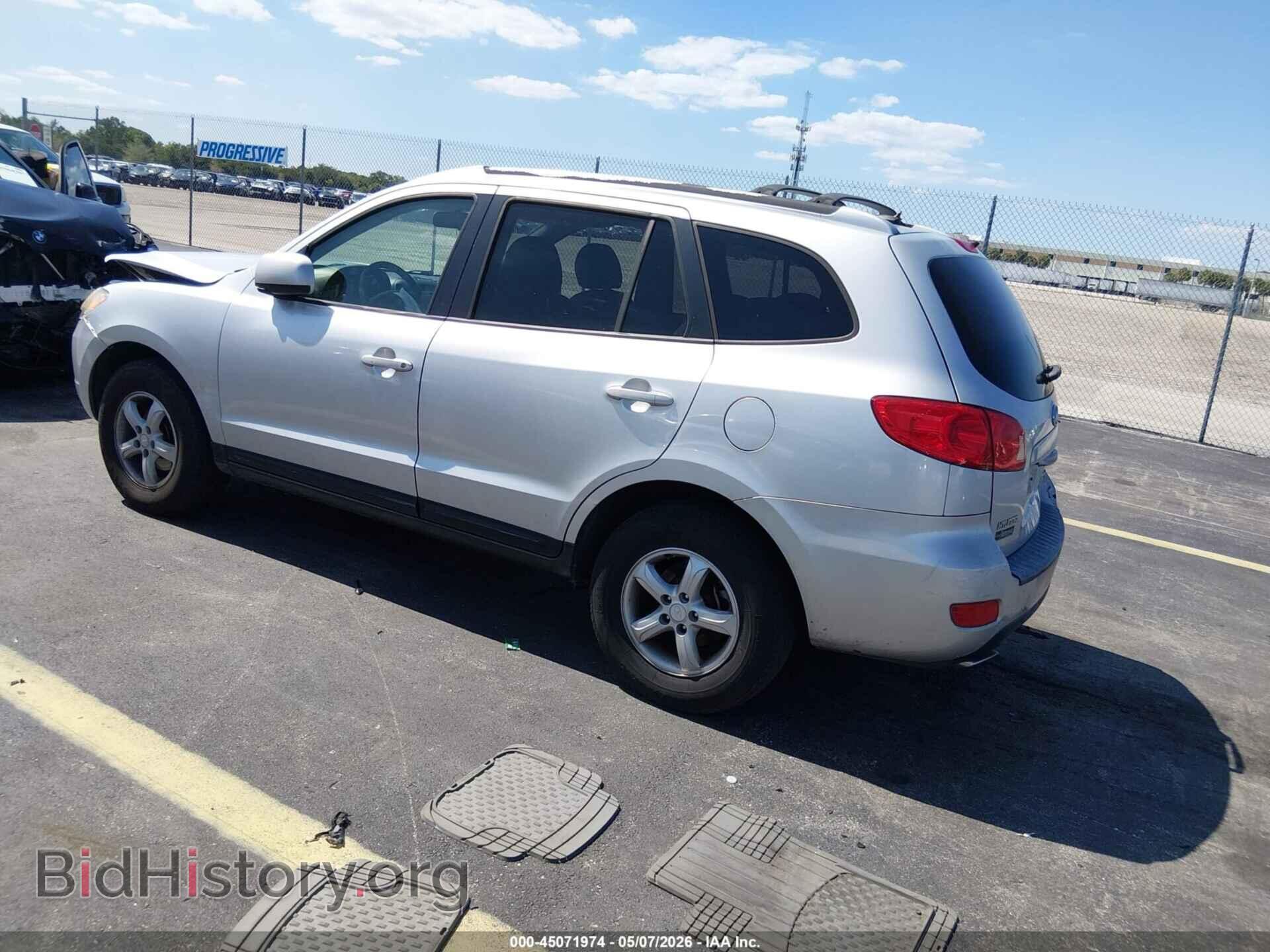 2007 HYUNDAI SANTA FE - VIN: 5NMSG13D17H123907 - Фото 3