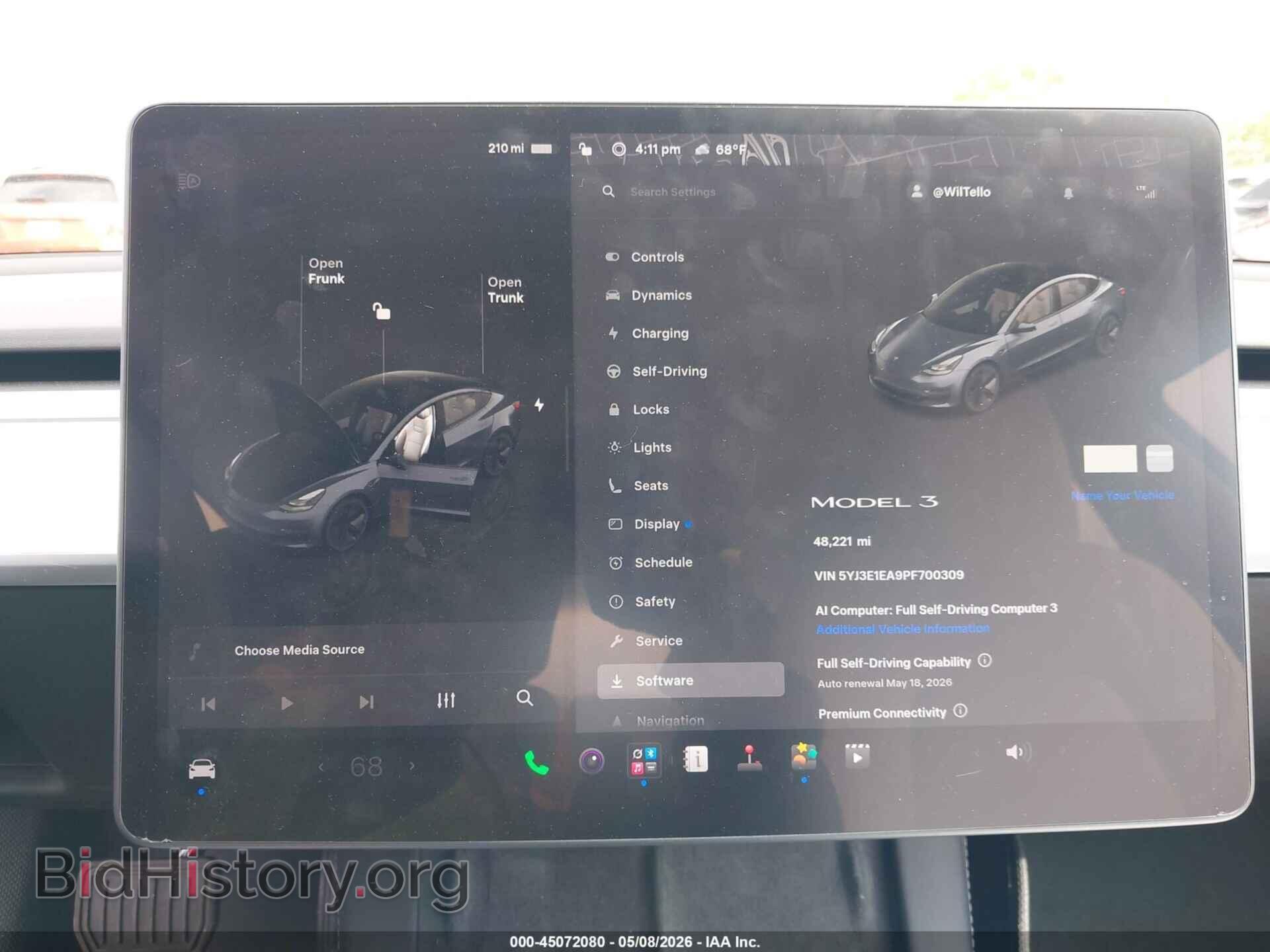2023 TESLA MODEL 3 - VIN: 5YJ3E1EA9PF700309 - Фото 7