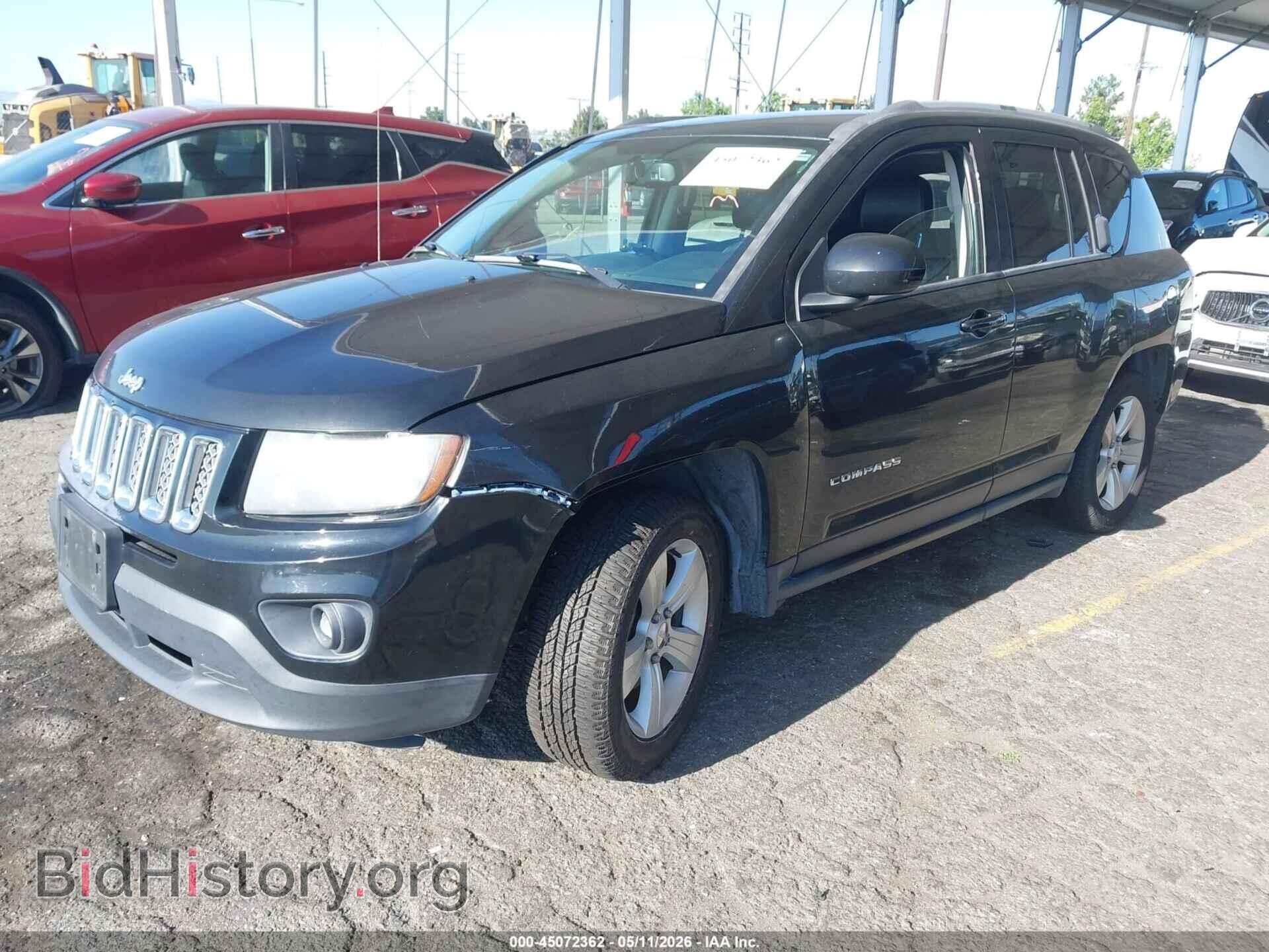 2016 JEEP COMPASS - VIN: 1C4NJDEB0GD614120 - Фото 2