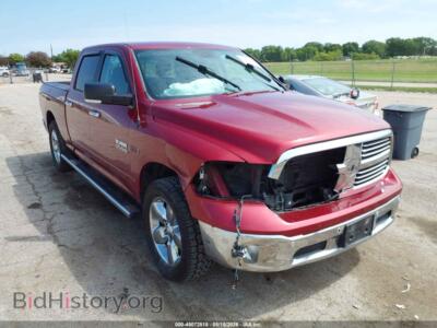 2015 RAM 1500 BIG HORN, red — VIN 1C6RR7TM8FS715889, IAAI