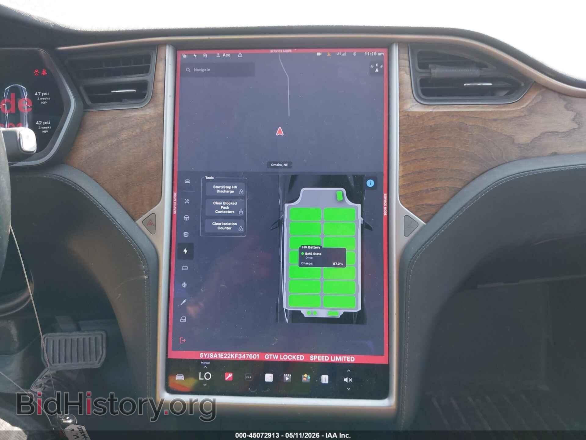 2019 TESLA MODEL S - VIN: 5YJSA1E22KF347601 - Фото 17