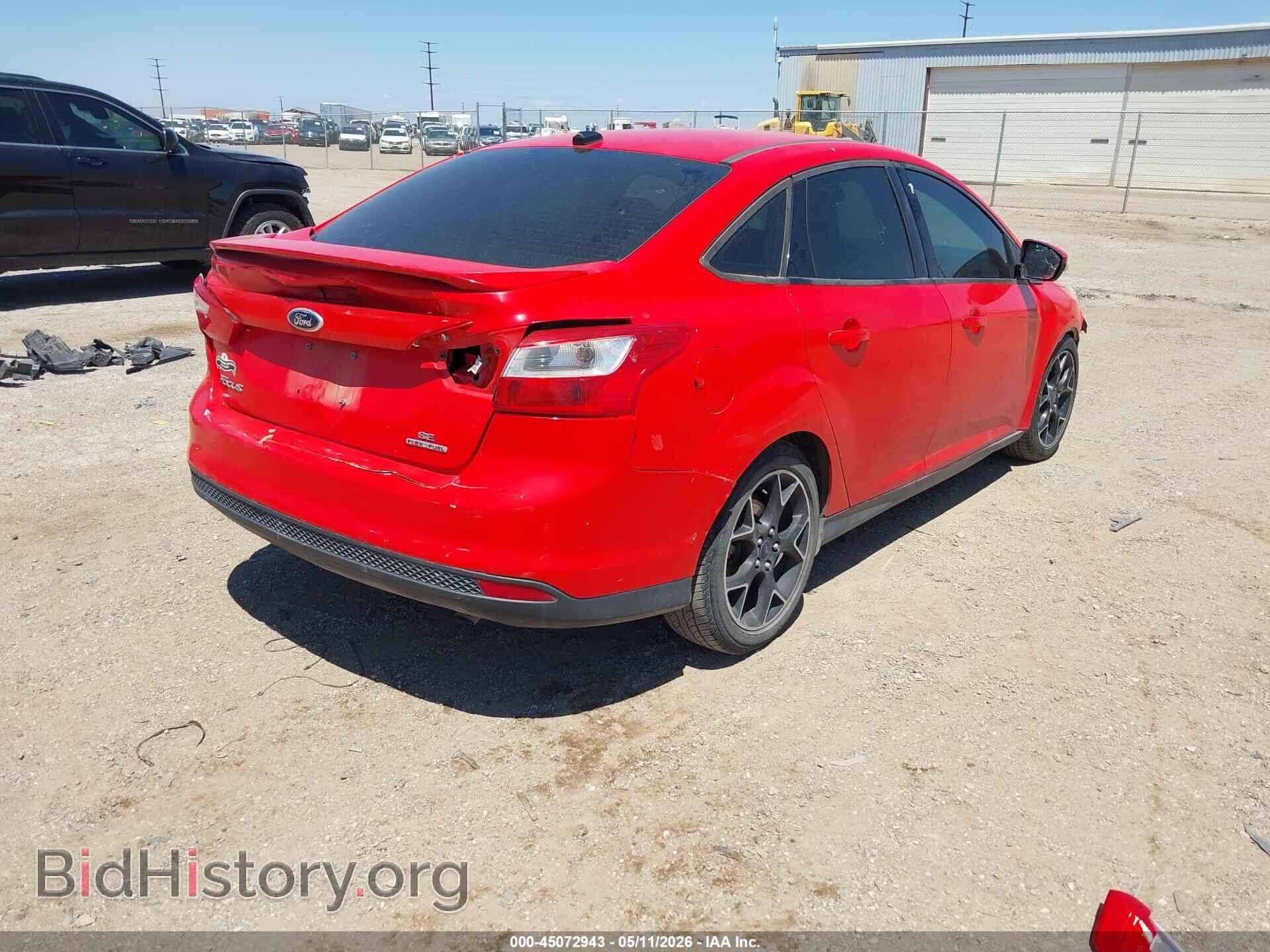 2014 FORD FOCUS - VIN: 1FADP3F27EL299540 - Фото 4