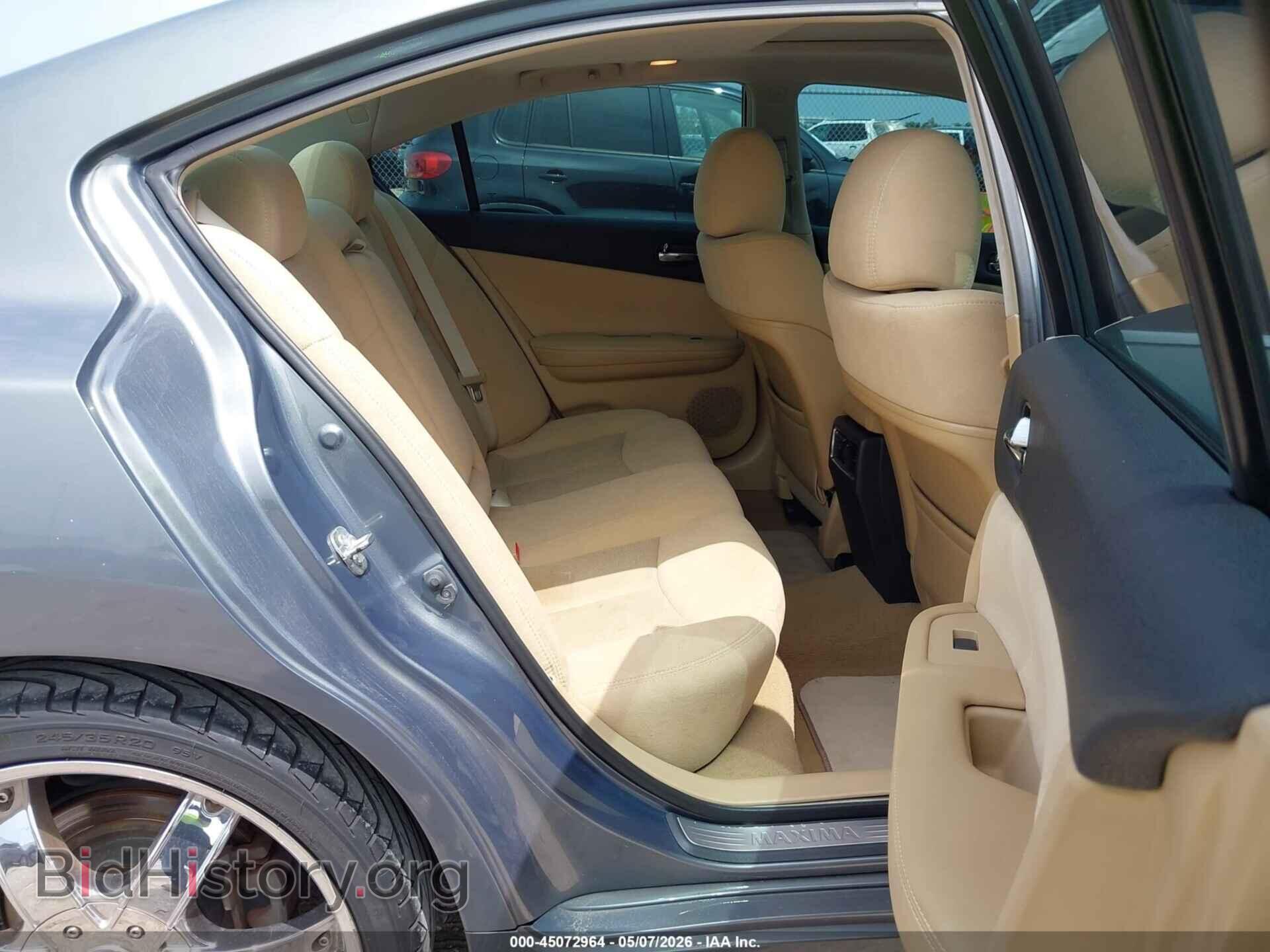 2011 NISSAN MAXIMA - VIN: 1N4AA5AP5BC850806 - Фото 8