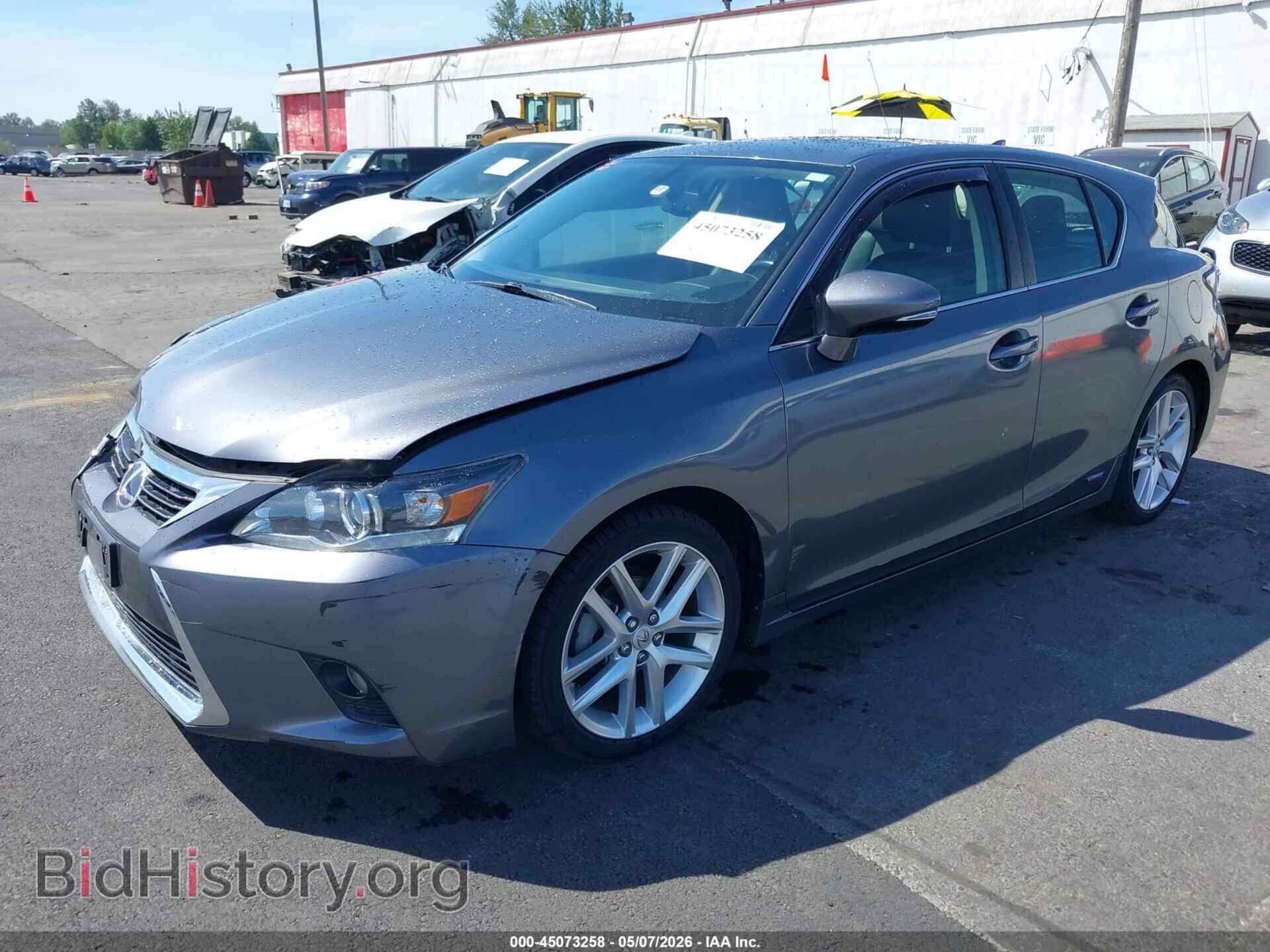 2016 LEXUS CT 200H - VIN: JTHKD5BHXG2258939 - Фото 2