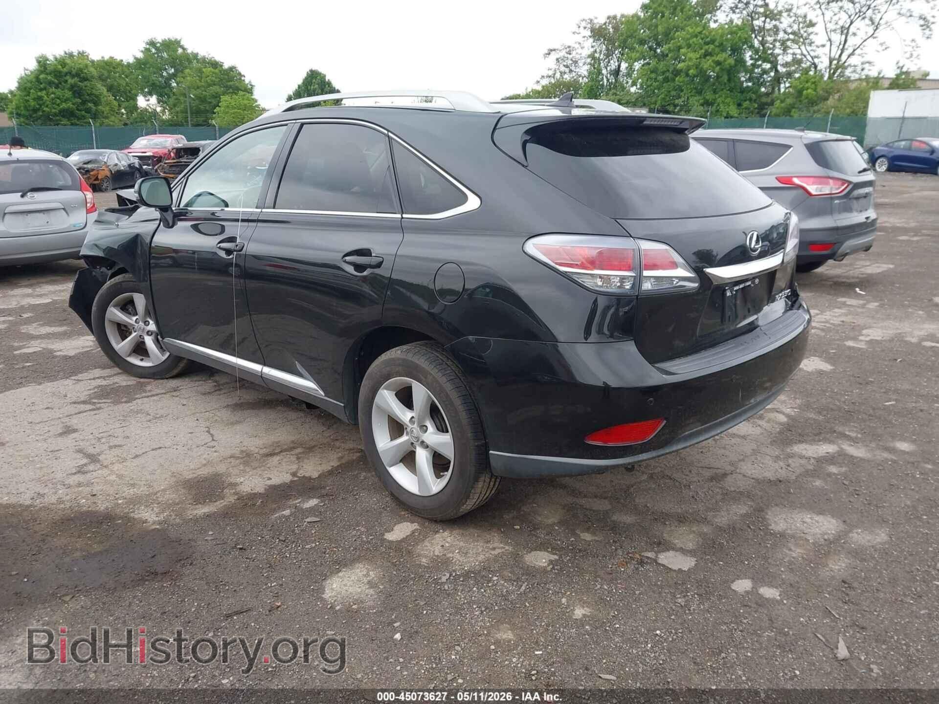 2013 LEXUS RX 350 - VIN: 2T2BK1BAXDC181484 - Фото 3