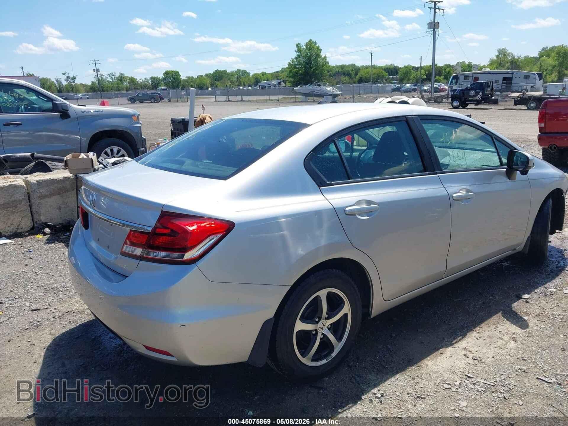 2015 HONDA CIVIC - VIN: 19XFB2F76FE057078 - Фото 4