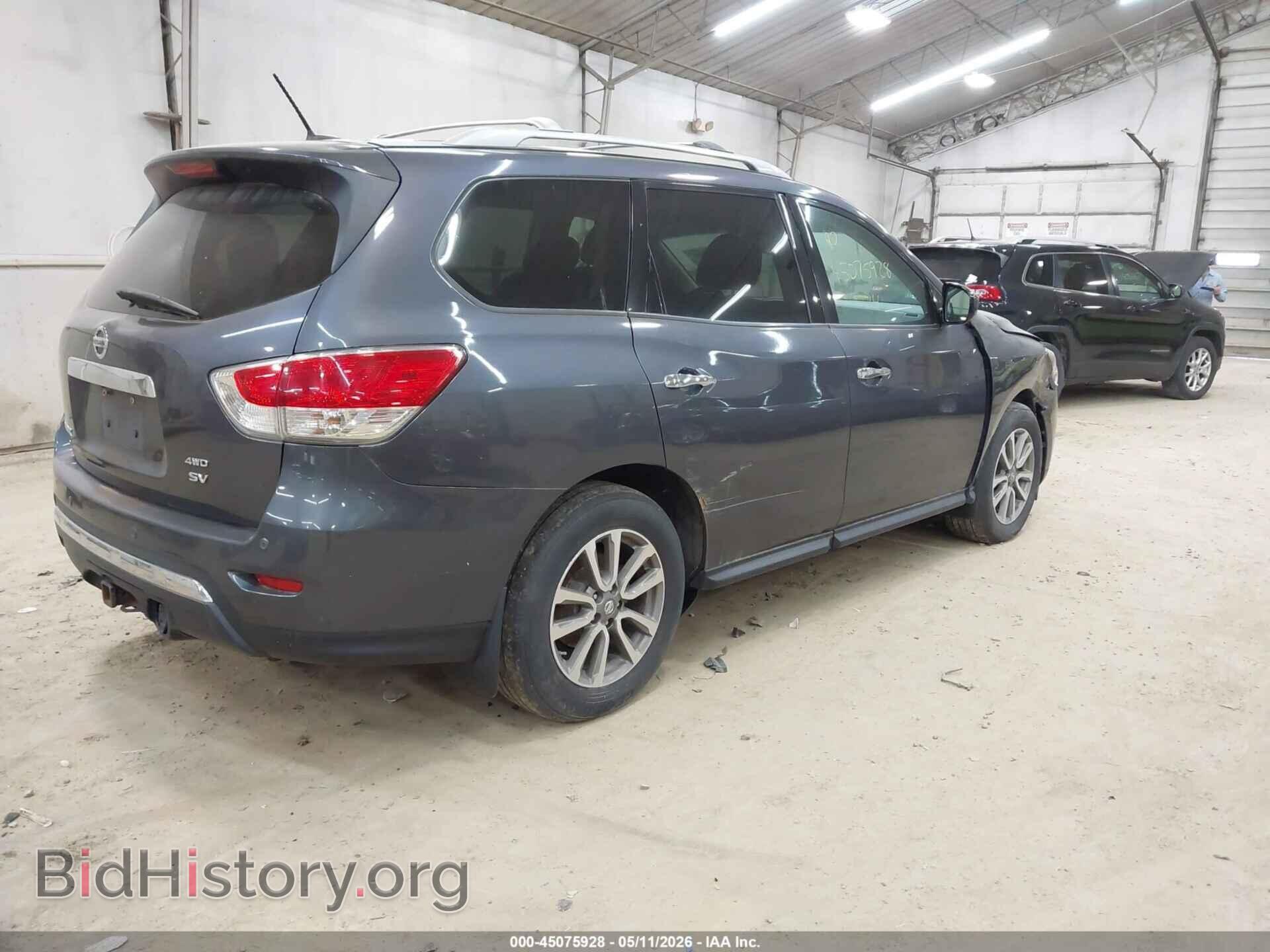2014 NISSAN PATHFINDER - VIN: 5N1AR2MM2EC666572 - Фото 4