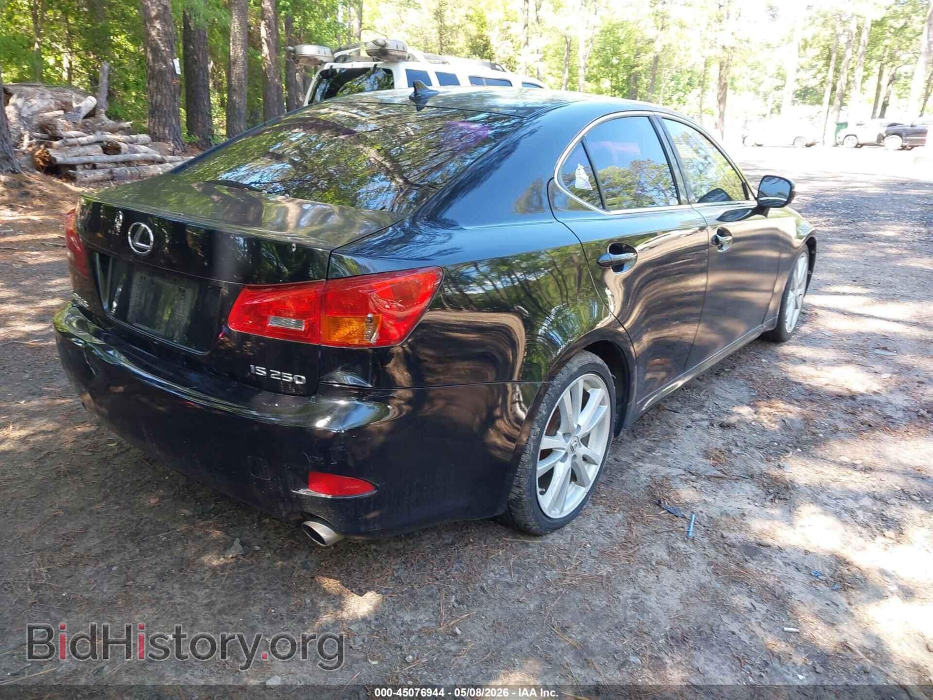 2007 LEXUS IS 250 - VIN: JTHBK262072030961 - Фото 4