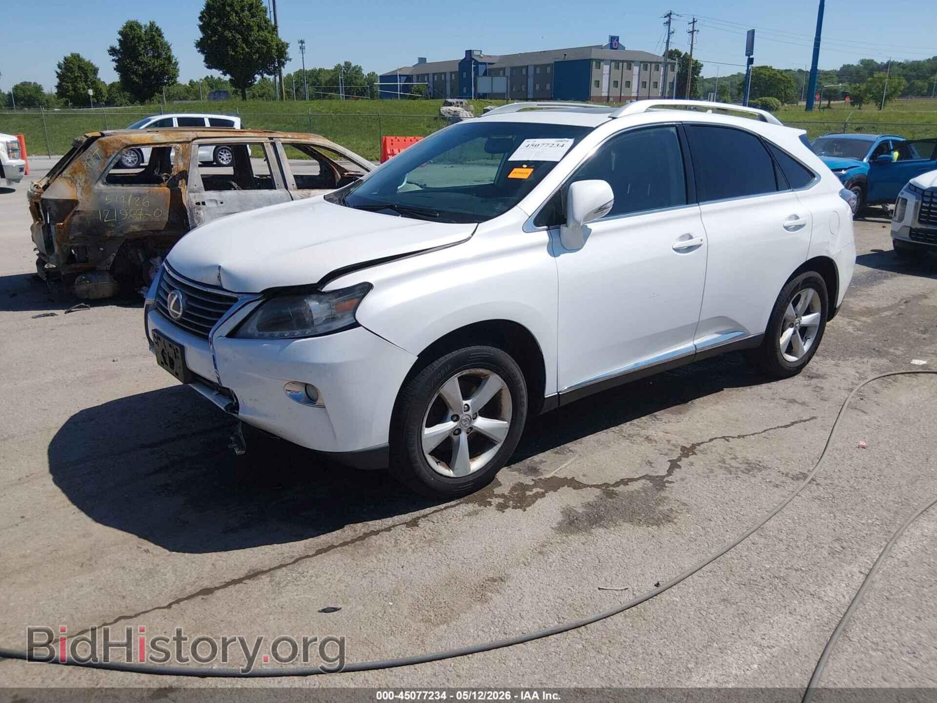 2013 LEXUS RX 350 - VIN: 2T2BK1BA3DC180788 - Фото 2