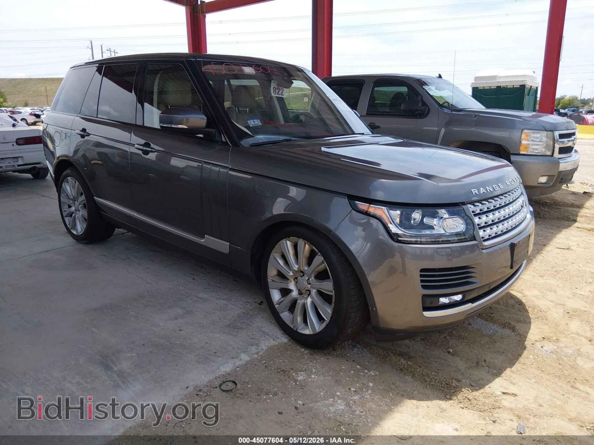 Photo SALGS2FE0HA366403 - LAND ROVER RANGE ROVER 2017