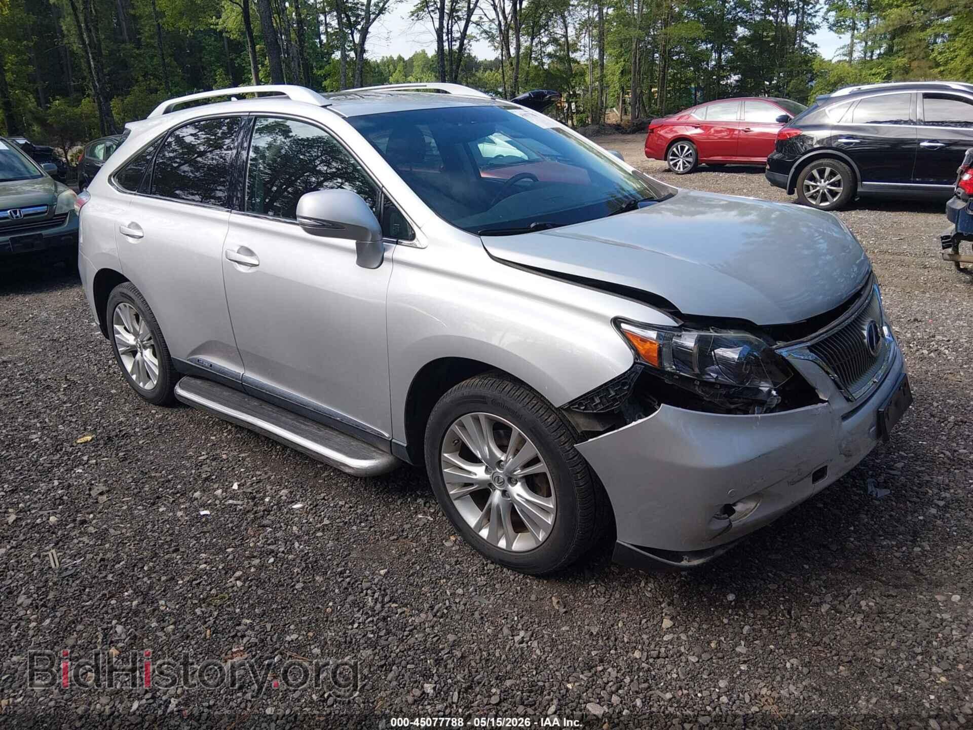 Фотография JTJBC1BA2C2430808 - LEXUS RX 450H 2012