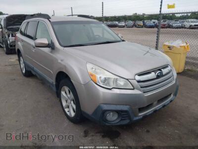 2014 Subaru OUTBACK 2.5I Premium, gold — VIN 4S4BRCCC5E1284132, IAAI
