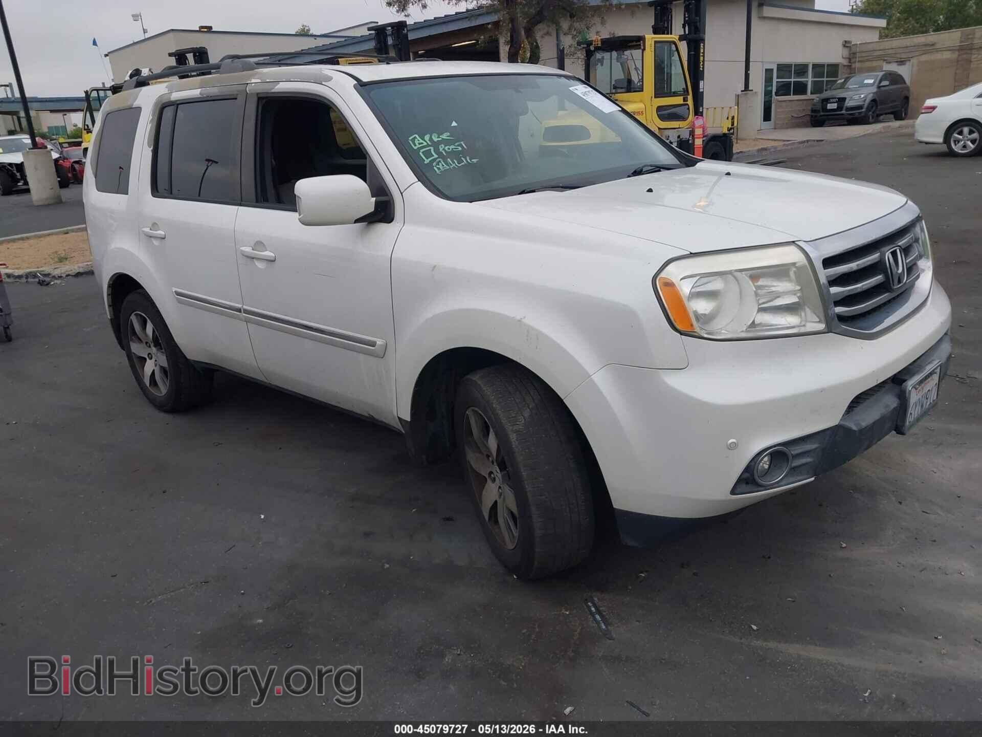 Photo 5FNYF3H96DB001702 - HONDA PILOT 2013
