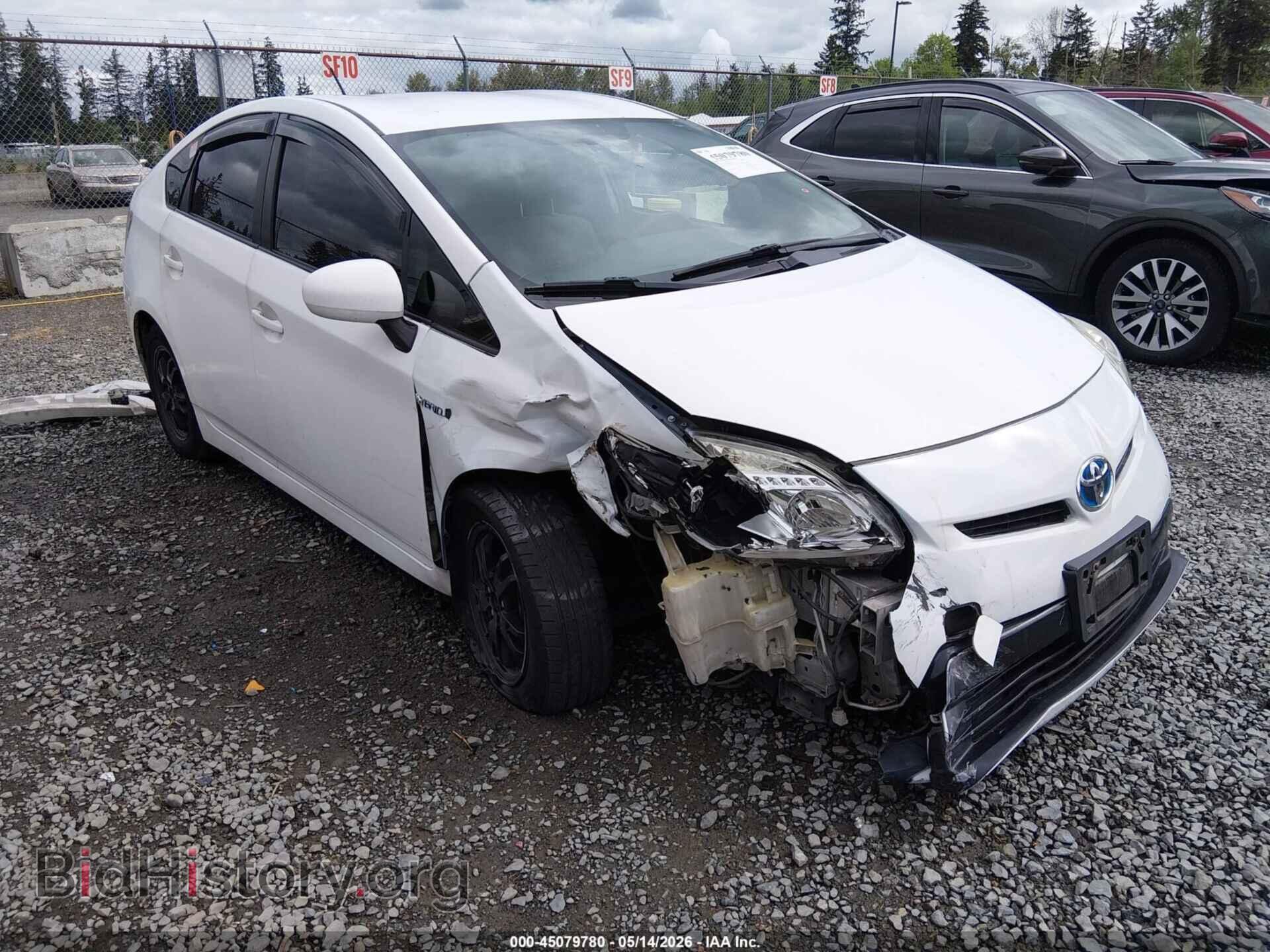 Фотография JTDKN3DU6C5400953 - TOYOTA PRIUS 2012