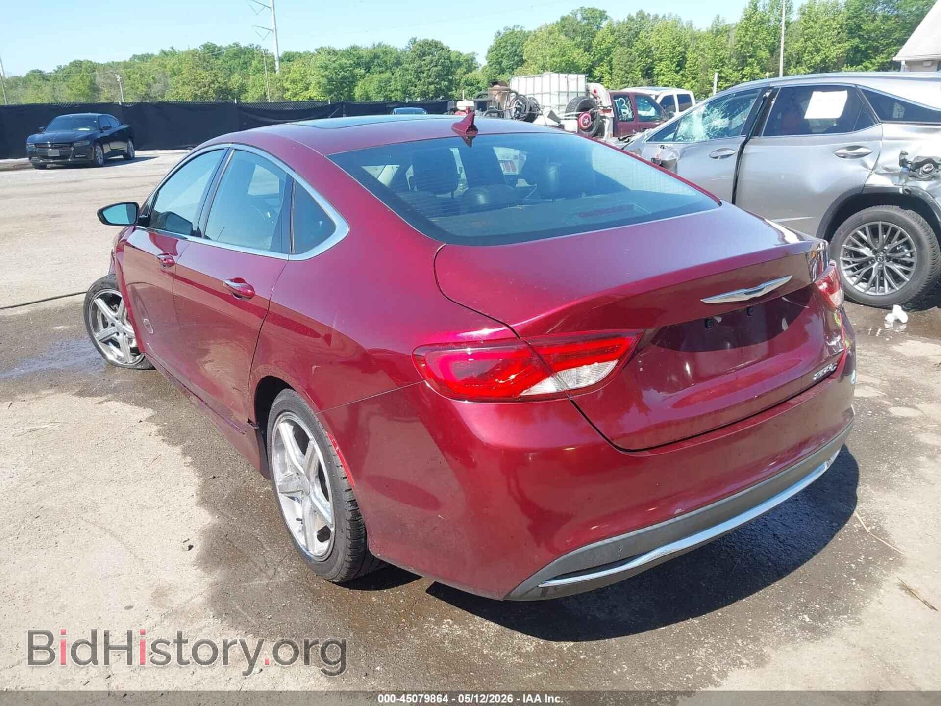 2015 CHRYSLER 200 - VIN: 1C3CCCCB2FN531445 - Фото 3