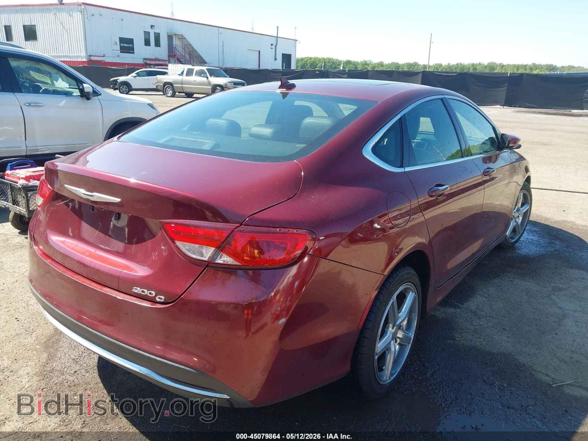 2015 CHRYSLER 200 - VIN: 1C3CCCCB2FN531445 - Фото 4