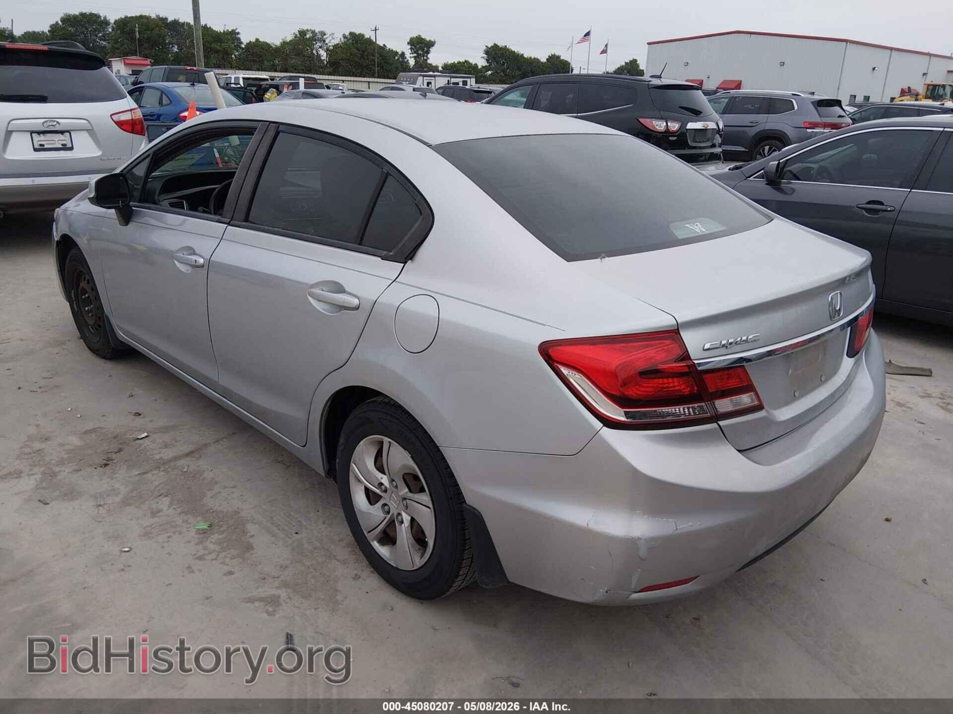 2013 HONDA CIVIC - VIN: 2HGFB2F56DH593787 - Фото 3
