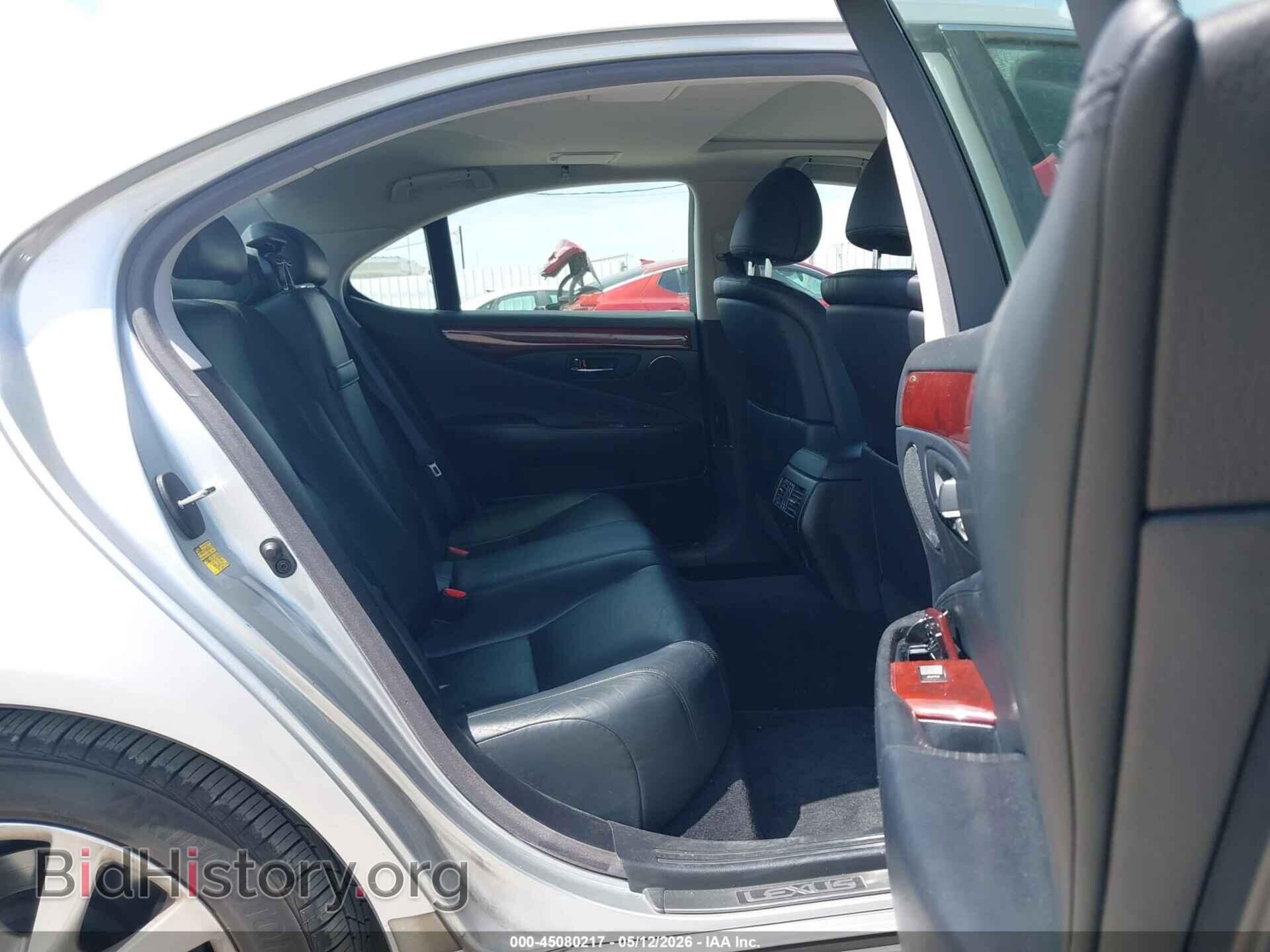 2012 LEXUS LS 460 - VIN: JTHBL5EF2C5108569 - Фото 8