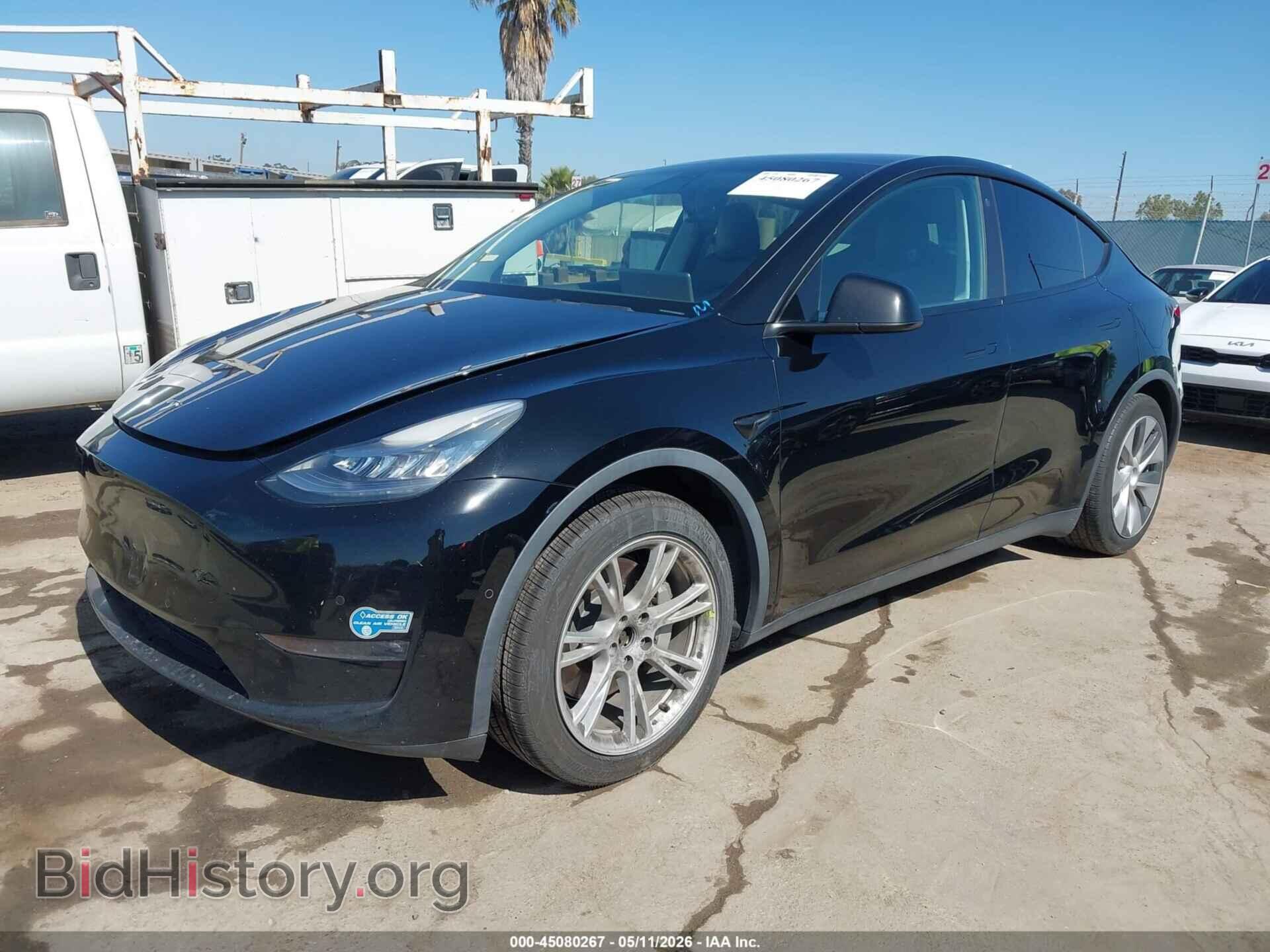 2021 TESLA MODEL Y - VIN: 5YJYGAEE8MF149921 - Фото 2