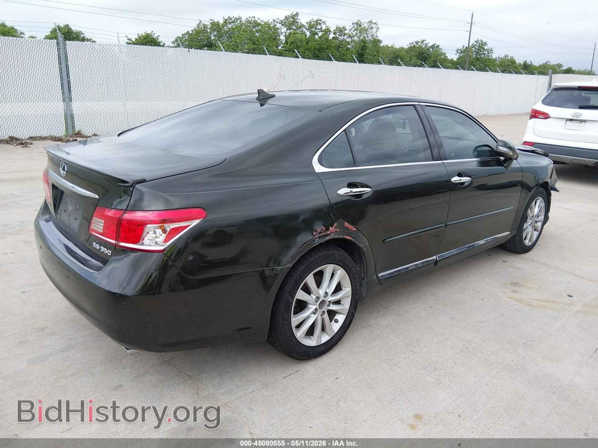 2011 LEXUS ES 350 - VIN: JTHBK1EG5B2469797 - Фото 4