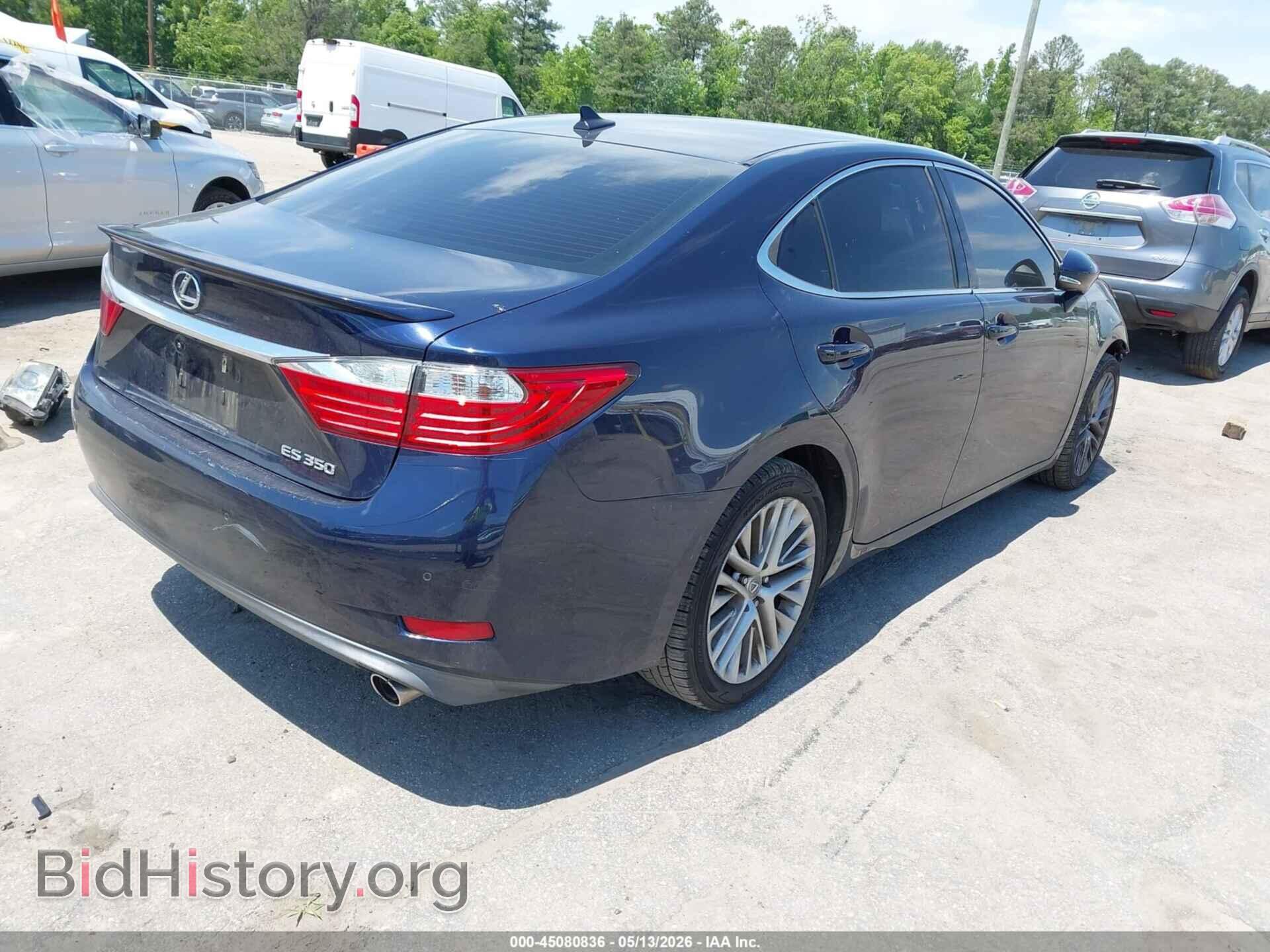 2013 LEXUS ES 350 - VIN: JTHBK1GG0D2043726 - Фото 4