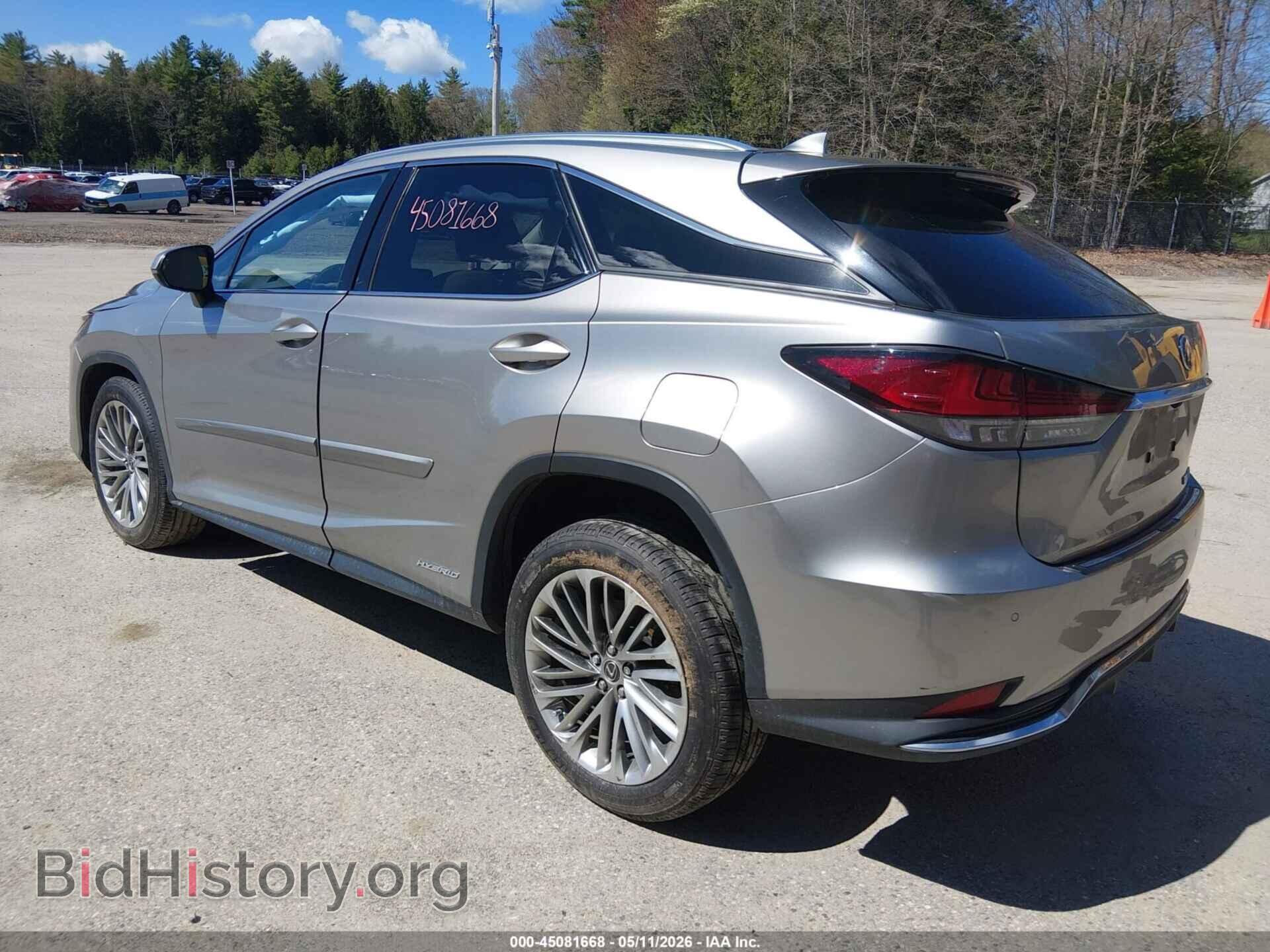 2021 LEXUS RX 450H - VIN: 2T2JGMDA0MC063584 - Фото 3