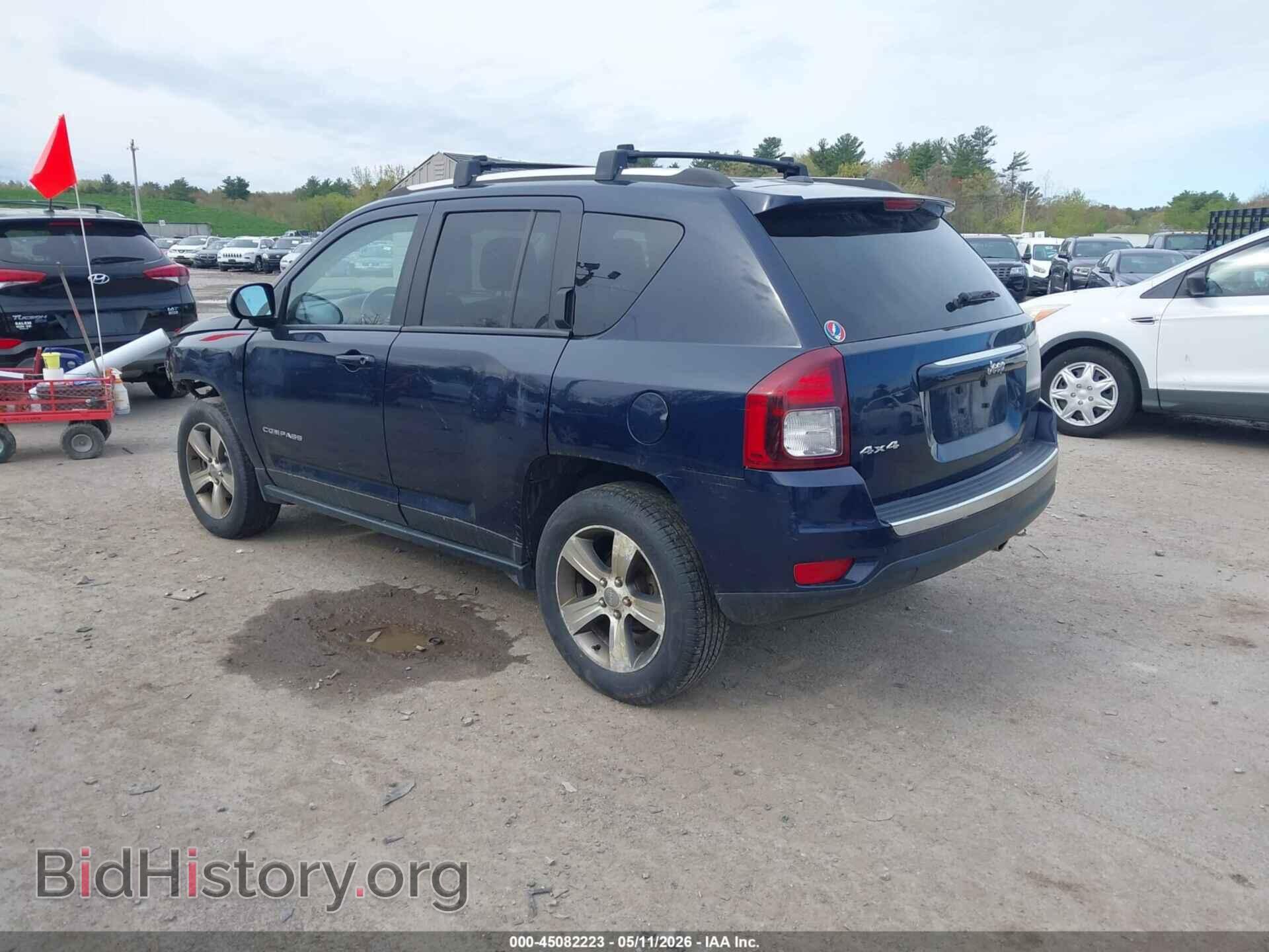 2017 JEEP COMPASS - VIN: 1C4NJDEB0HD125234 - Фото 3