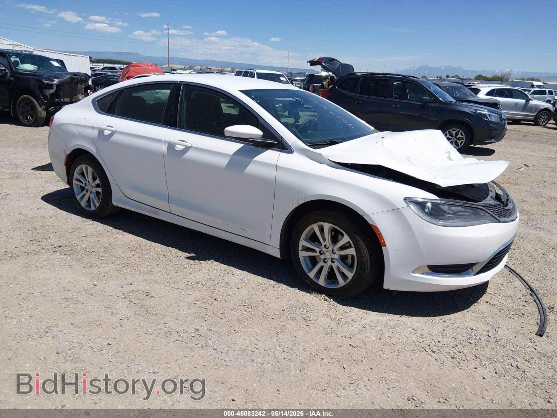 Фотография 1C3CCCAB1FN503512 - CHRYSLER 200 2015
