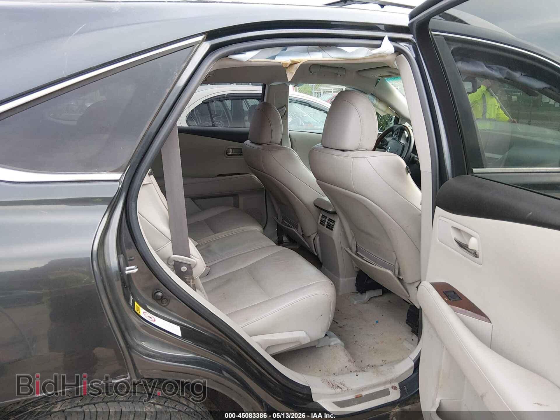 2010 LEXUS RX 350 - VIN: 2T2BK1BA4AC044990 - Фото 8