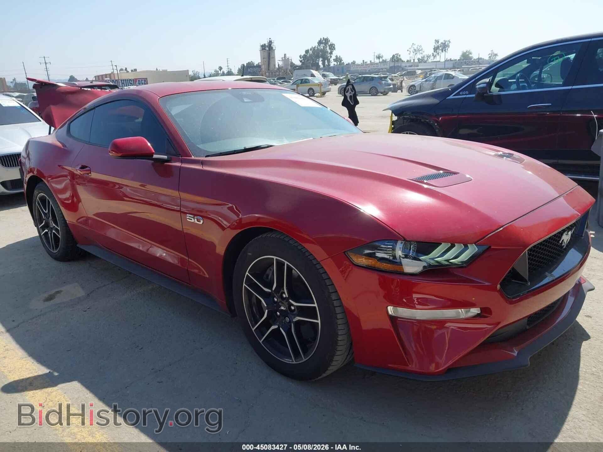 Photo 1FA6P8CF5M5158014 - FORD MUSTANG 2021