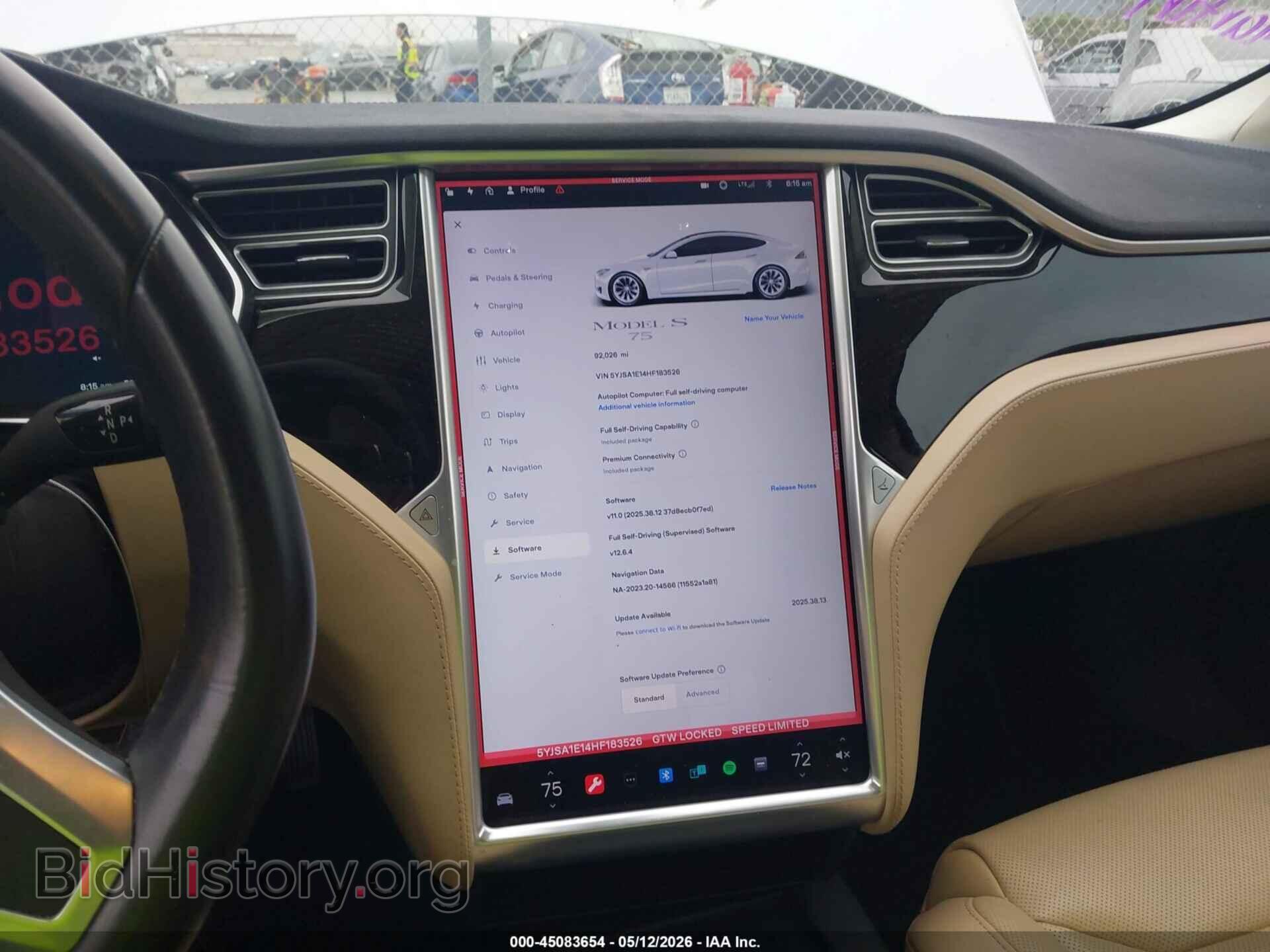 2017 TESLA MODEL S - VIN: 5YJSA1E14HF183526 - Фото 19