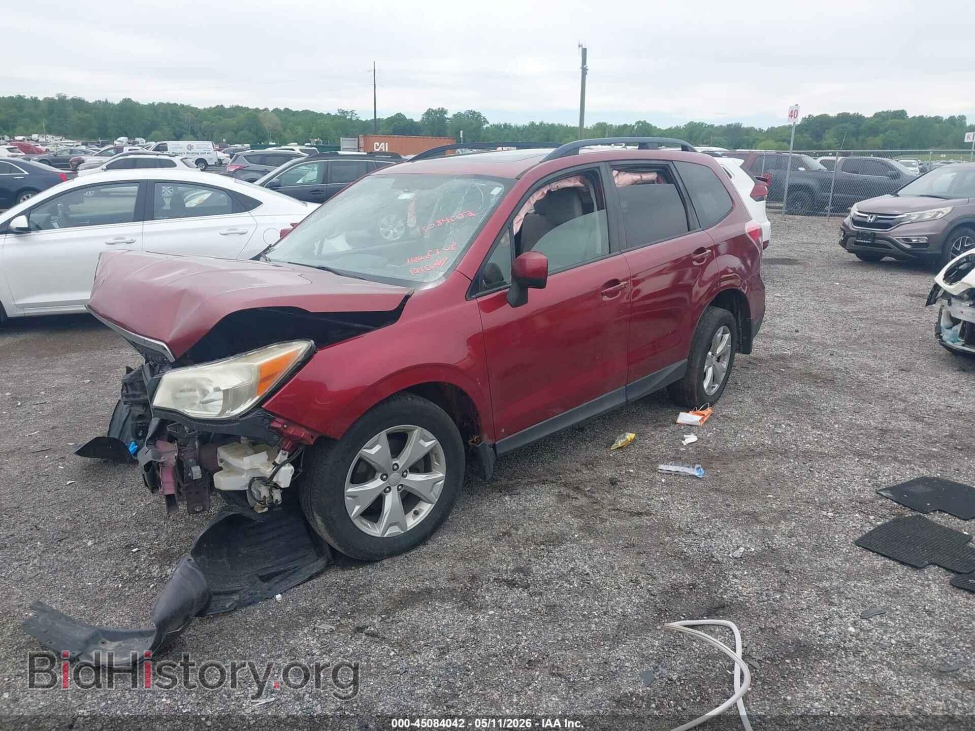 2014 SUBARU FORESTER - VIN: JF2SJAEC8EH483228 - Фото 2