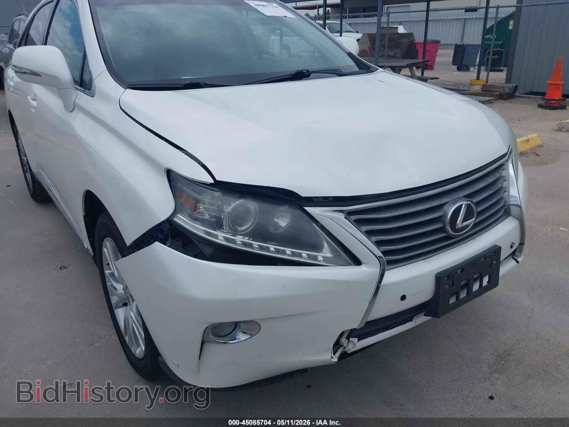 2013 LEXUS RX 350 - VIN: 2T2ZK1BA5DC108201 - Фото 6