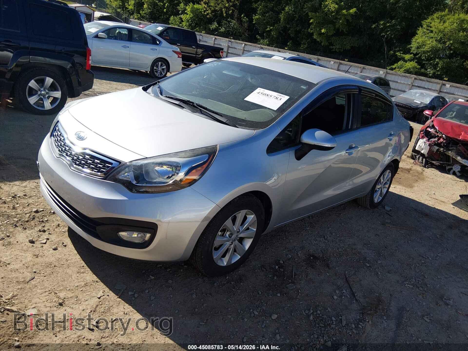 2012 KIA RIO - VIN: KNADN4A30C6088954 - Фото 2