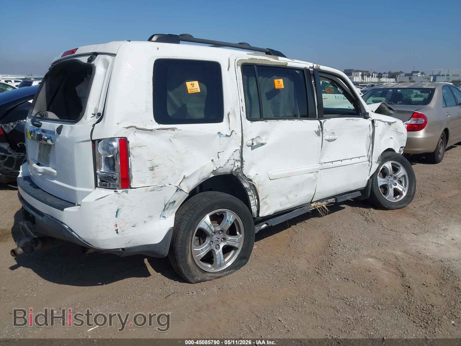 2013 HONDA PILOT - VIN: 5FNYF3H59DB032505 - Фото 4