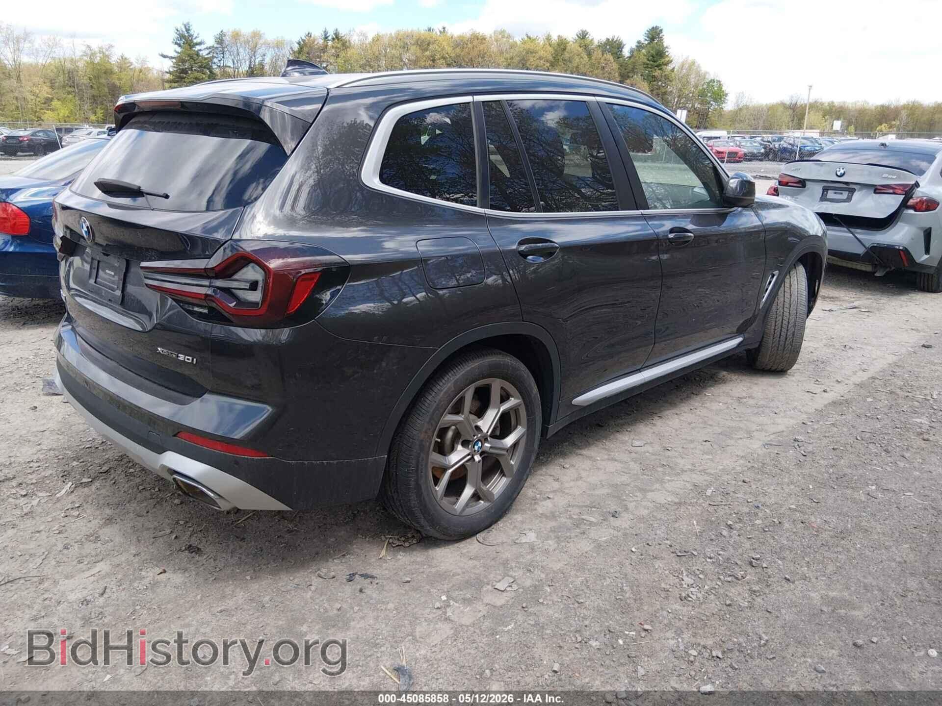 2022 BMW X3 - VIN: 5UX53DP03N9M76383 - Фото 4