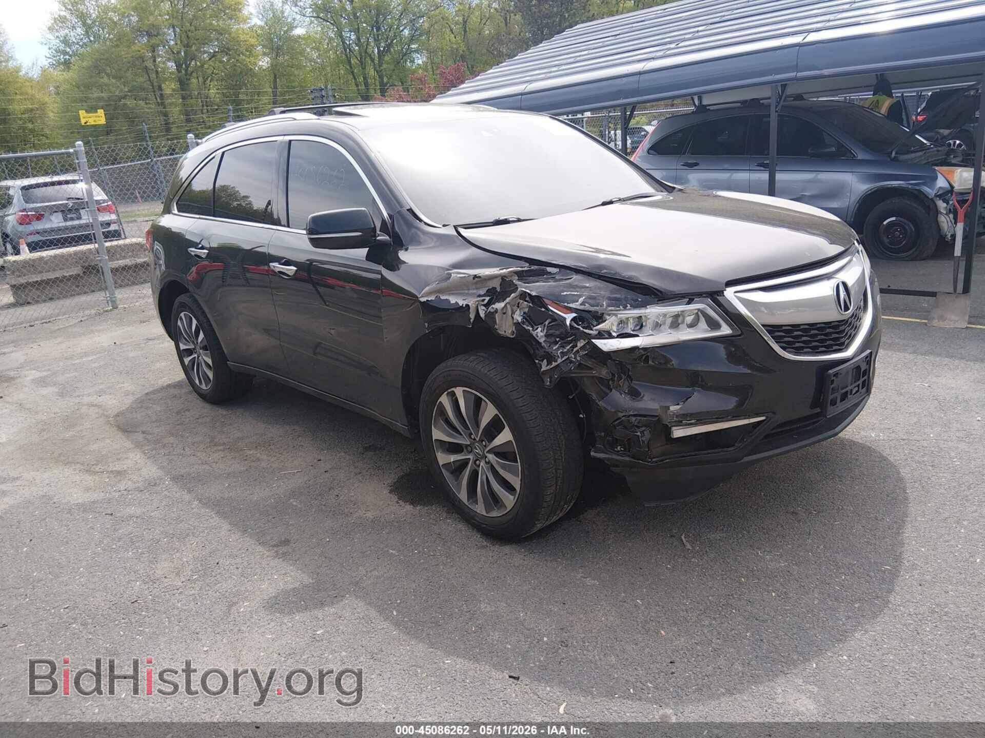 Фотография 5FRYD4H68EB045105 - ACURA MDX 2014