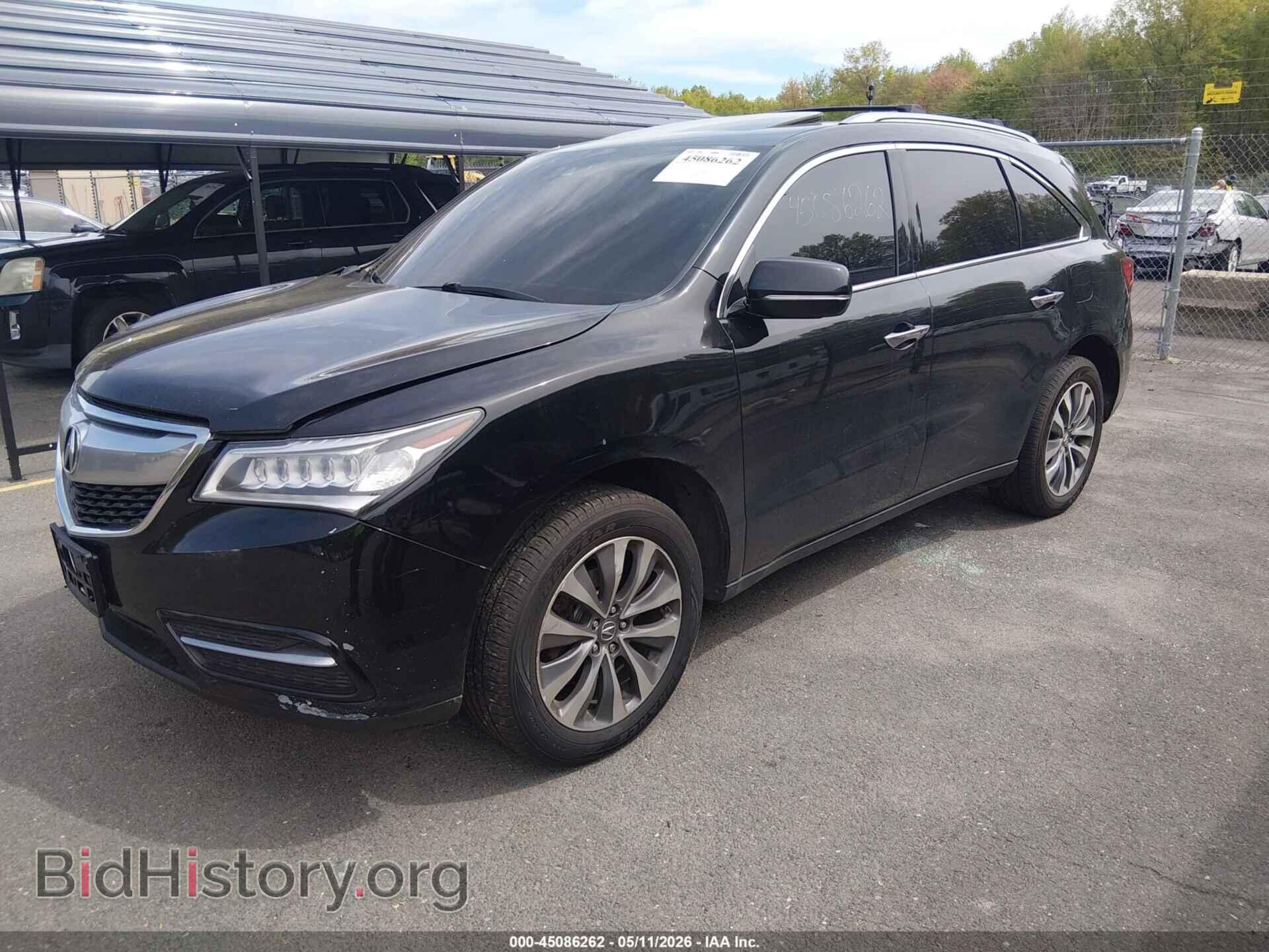 2014 ACURA MDX - VIN: 5FRYD4H68EB045105 - Фото 2