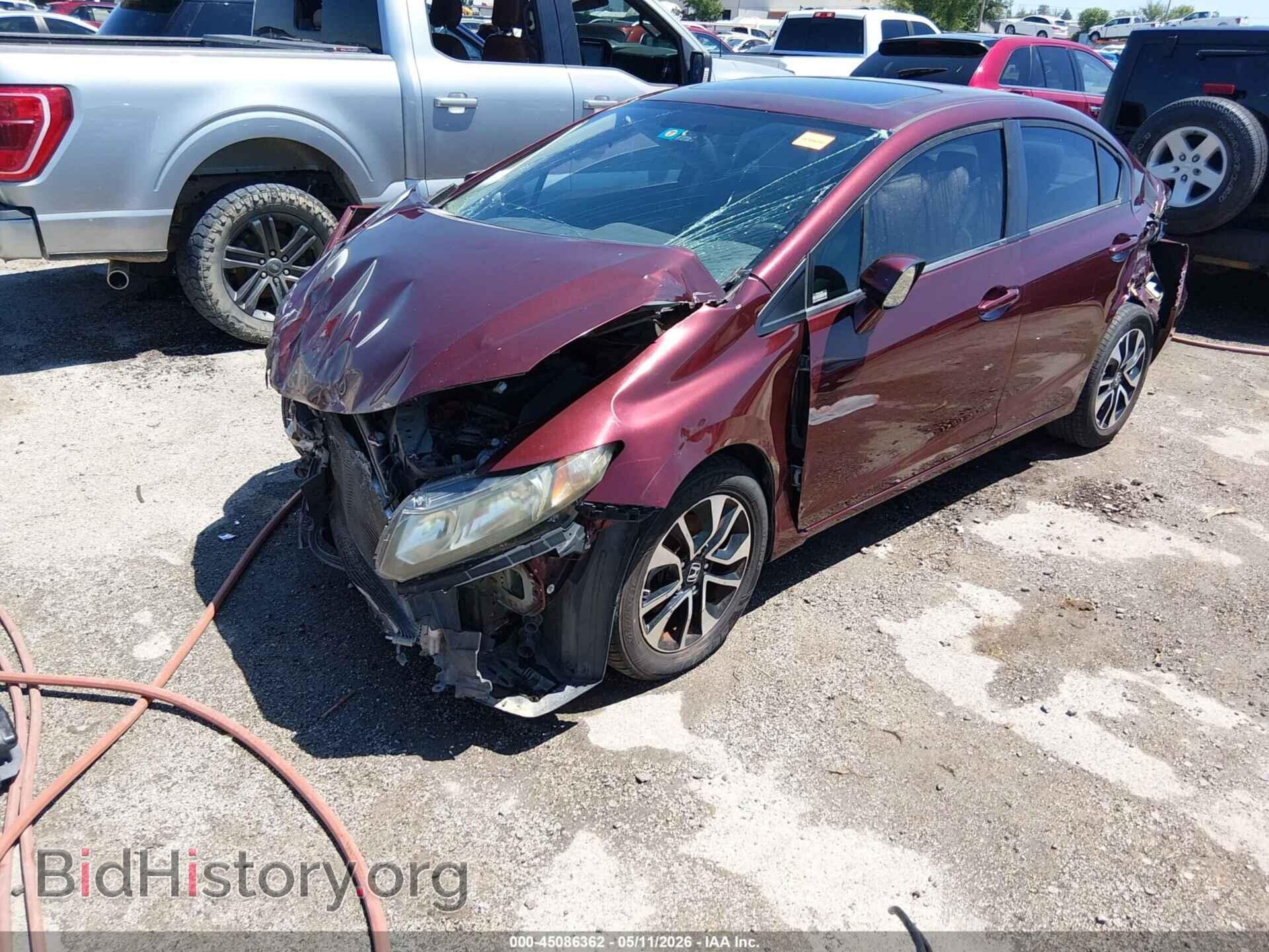 2013 HONDA CIVIC - VIN: 19XFB2F86DE062559 - Photo 2