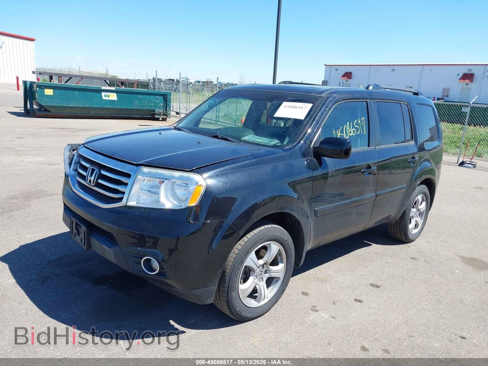 2013 HONDA PILOT - VIN: 5FNYF4H5XDB040800 - Фото 2