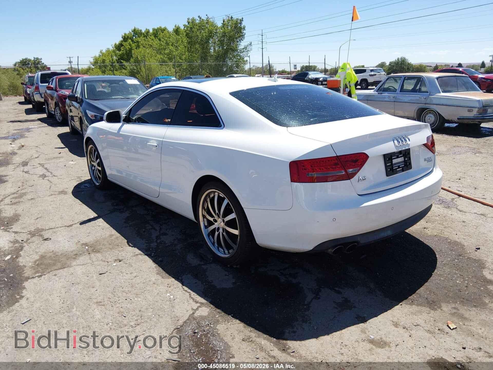 2012 AUDI A5 - VIN: WAULFAFR3CA020178 - Photo 3