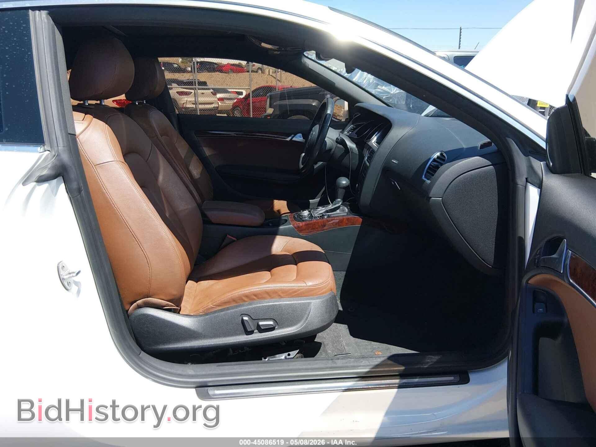 2012 AUDI A5 - VIN: WAULFAFR3CA020178 - Photo 5