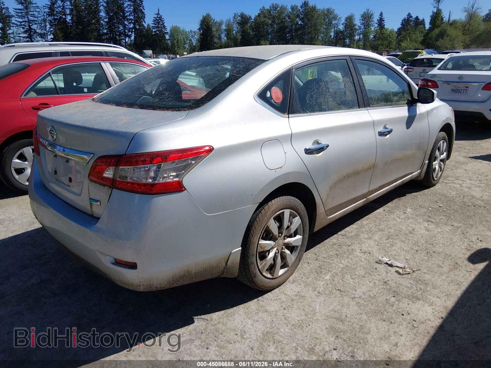 2014 NISSAN SENTRA - VIN: 3N1AB7AP1EL689286 - Фото 4