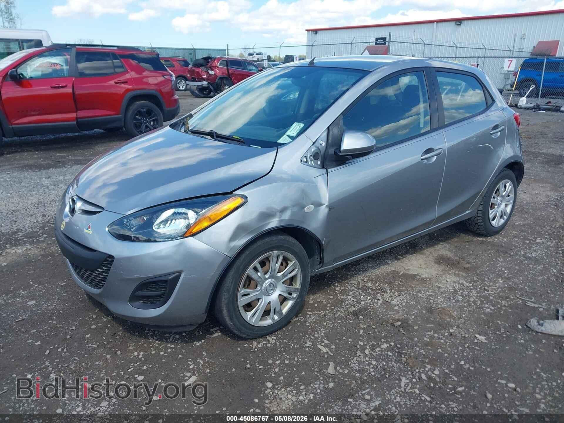 2012 MAZDA MAZDA2 - VIN: JM1DE1KY2C0148036 - Фото 2
